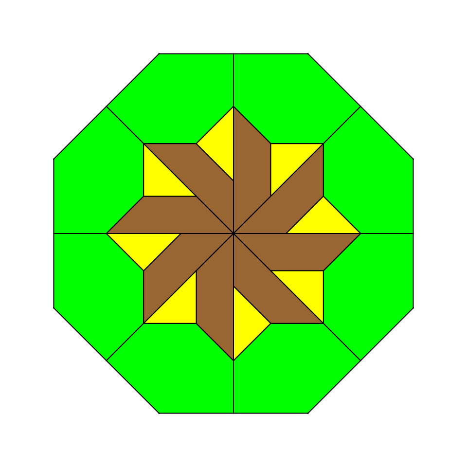 Freese's Dissection of a Regular Octagon to Eight Congruent Regular ...