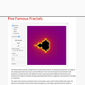 Five Famous Fractals