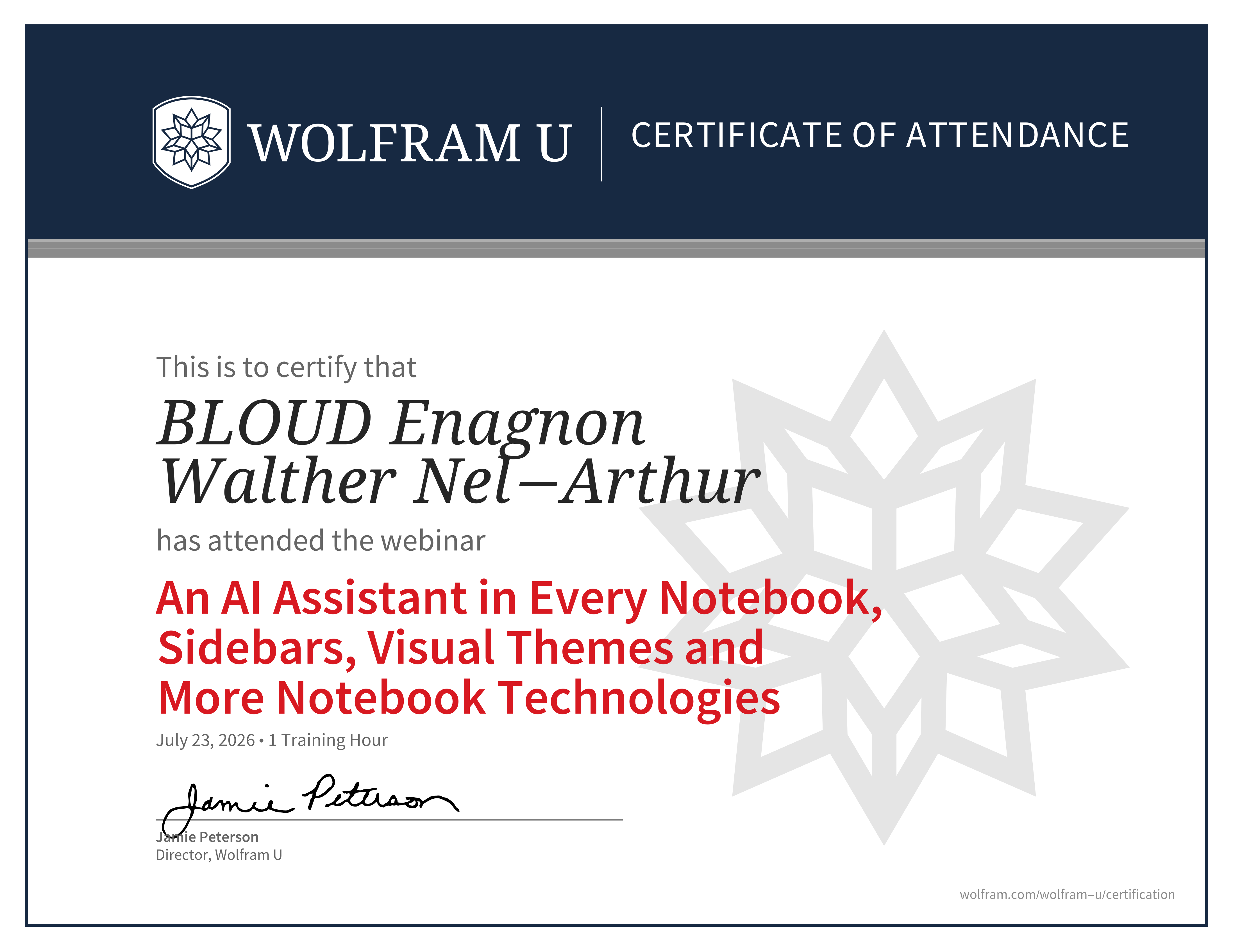 certificate image