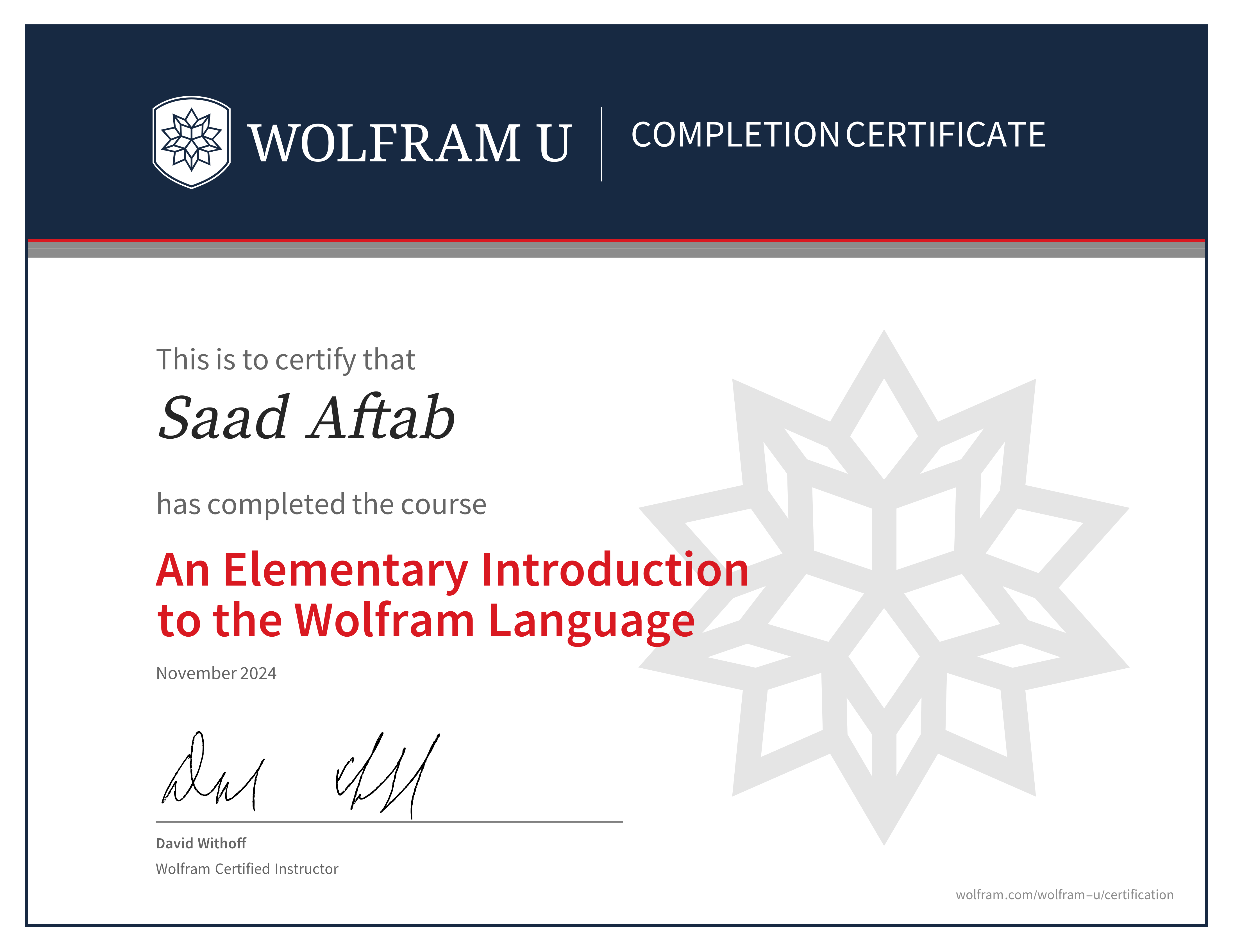 certificate image