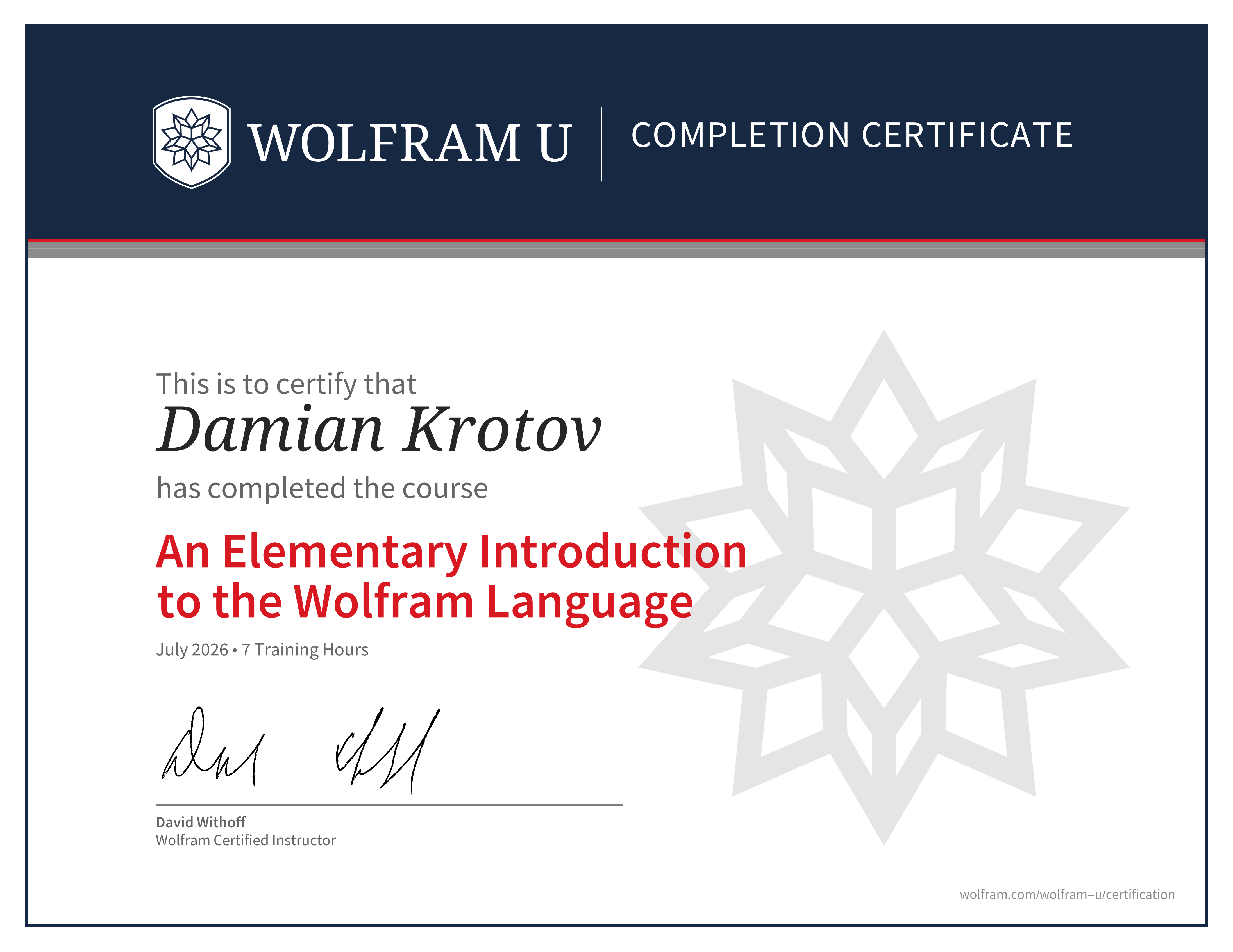certificate image