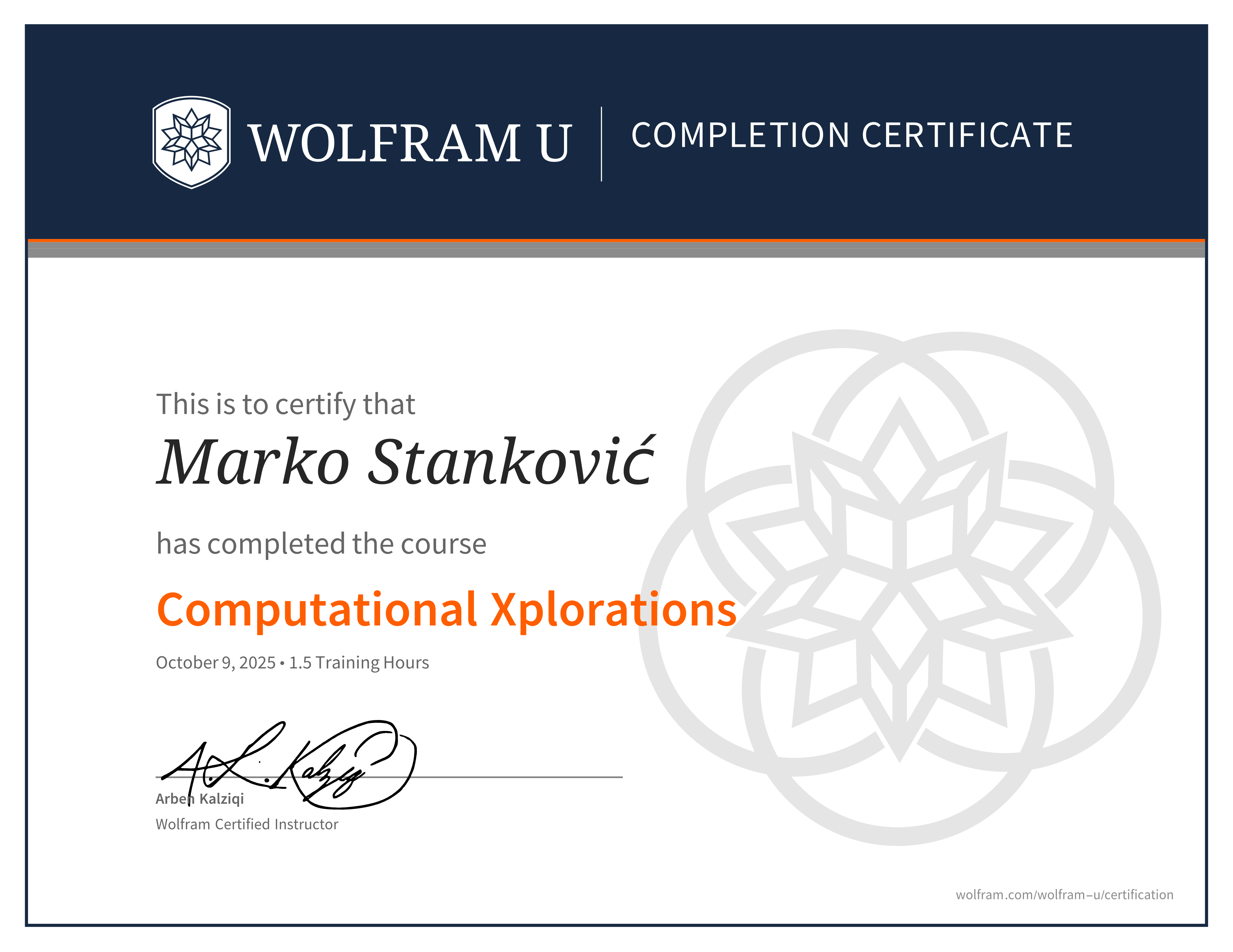 certificate image