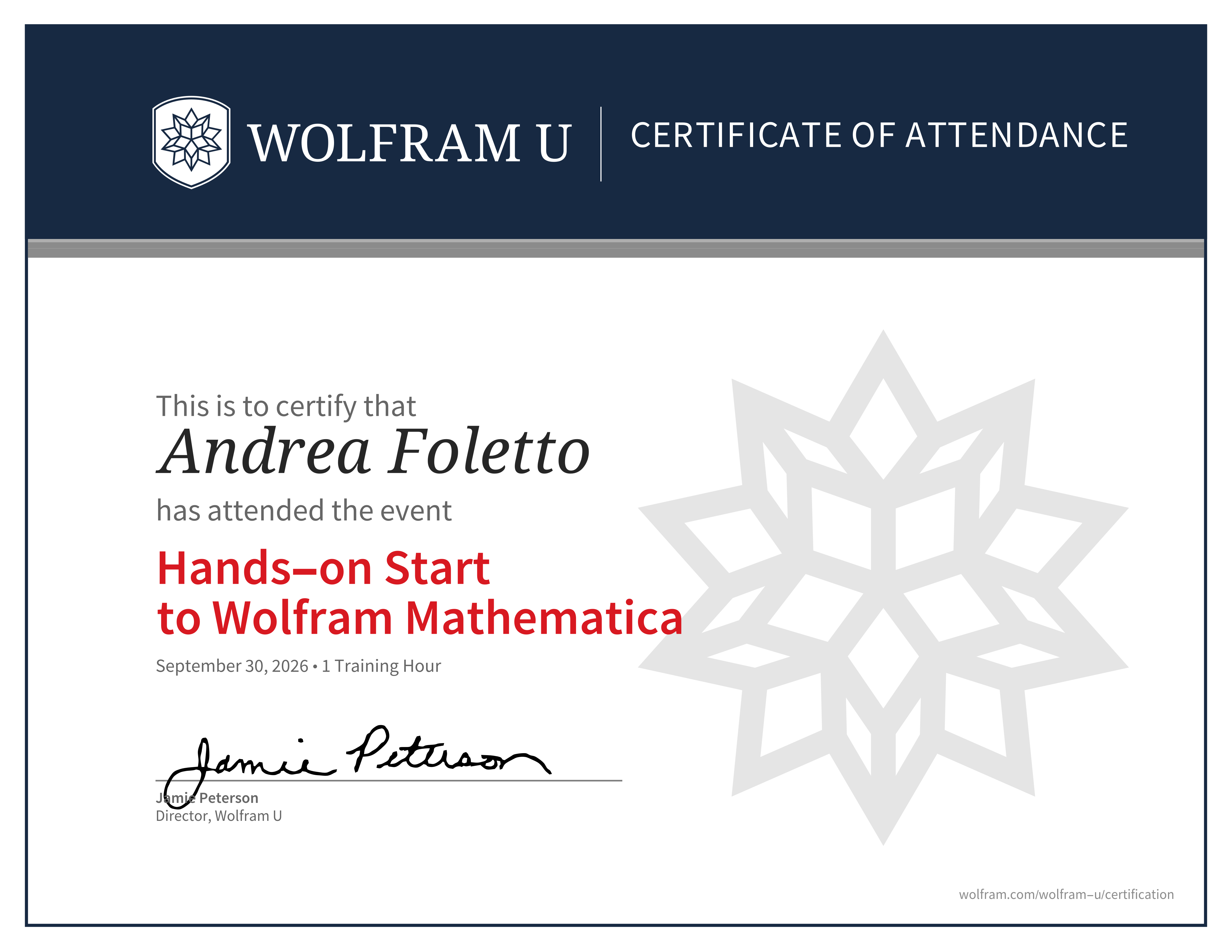 certificate image