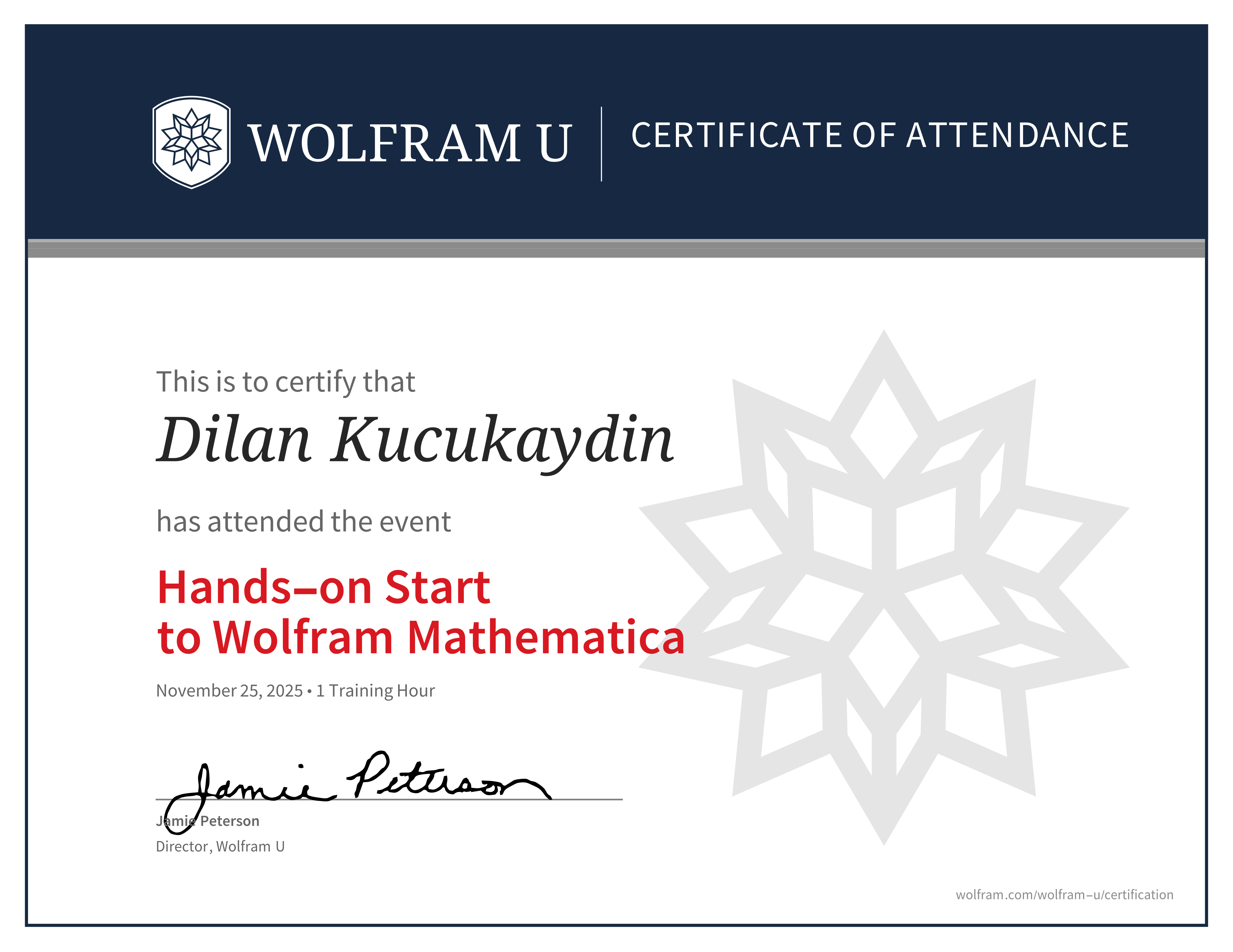 certificate image