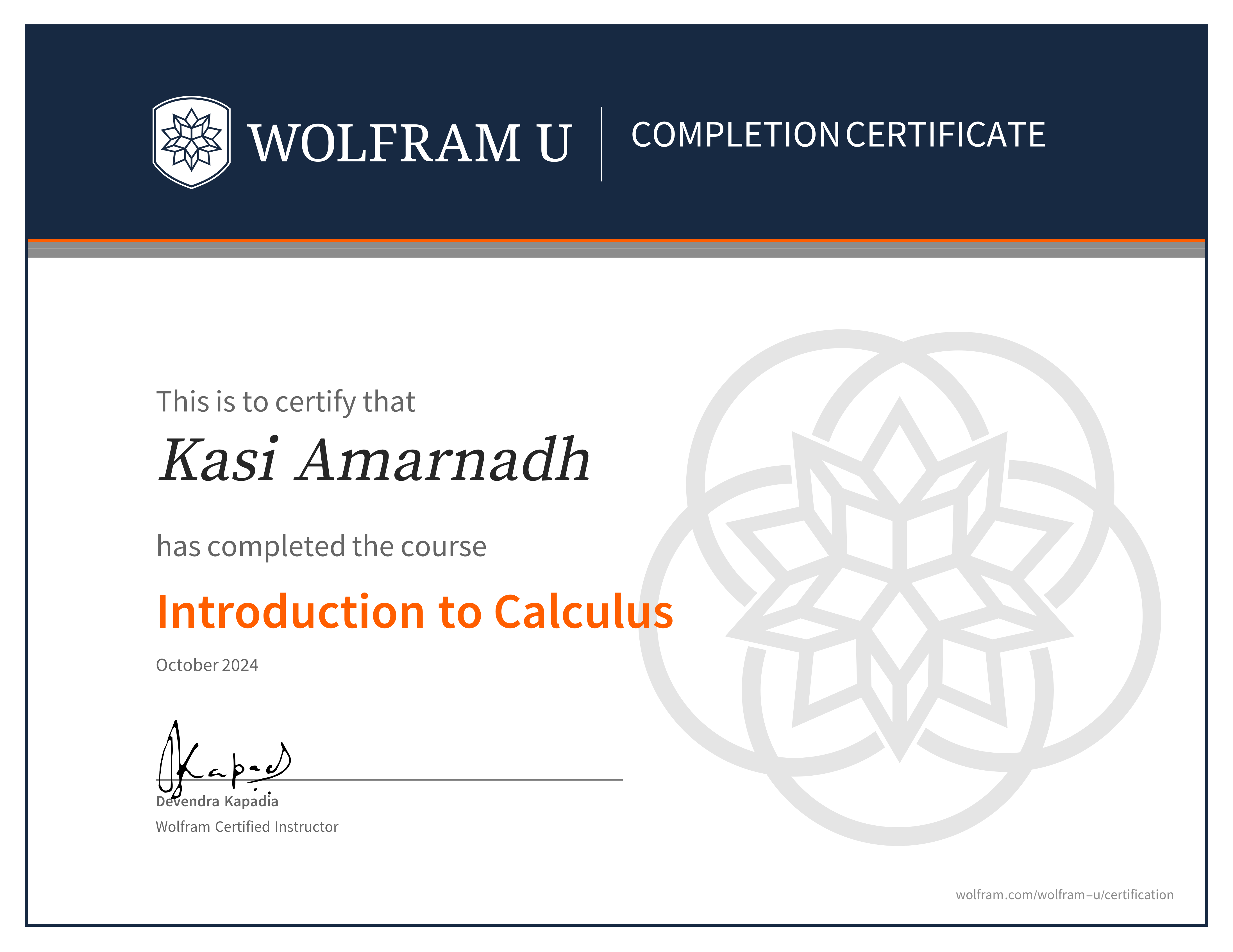 certificate image