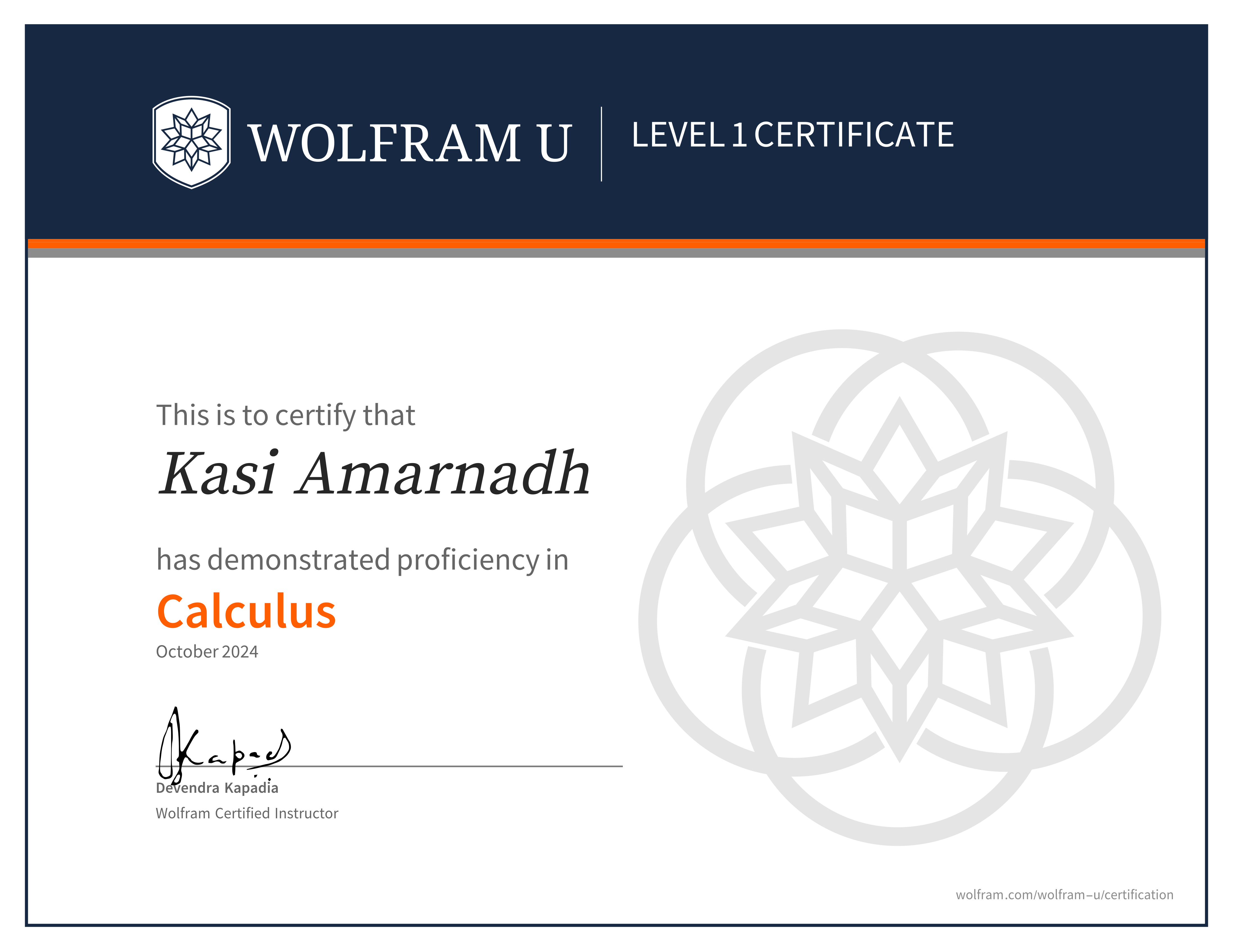 certificate image
