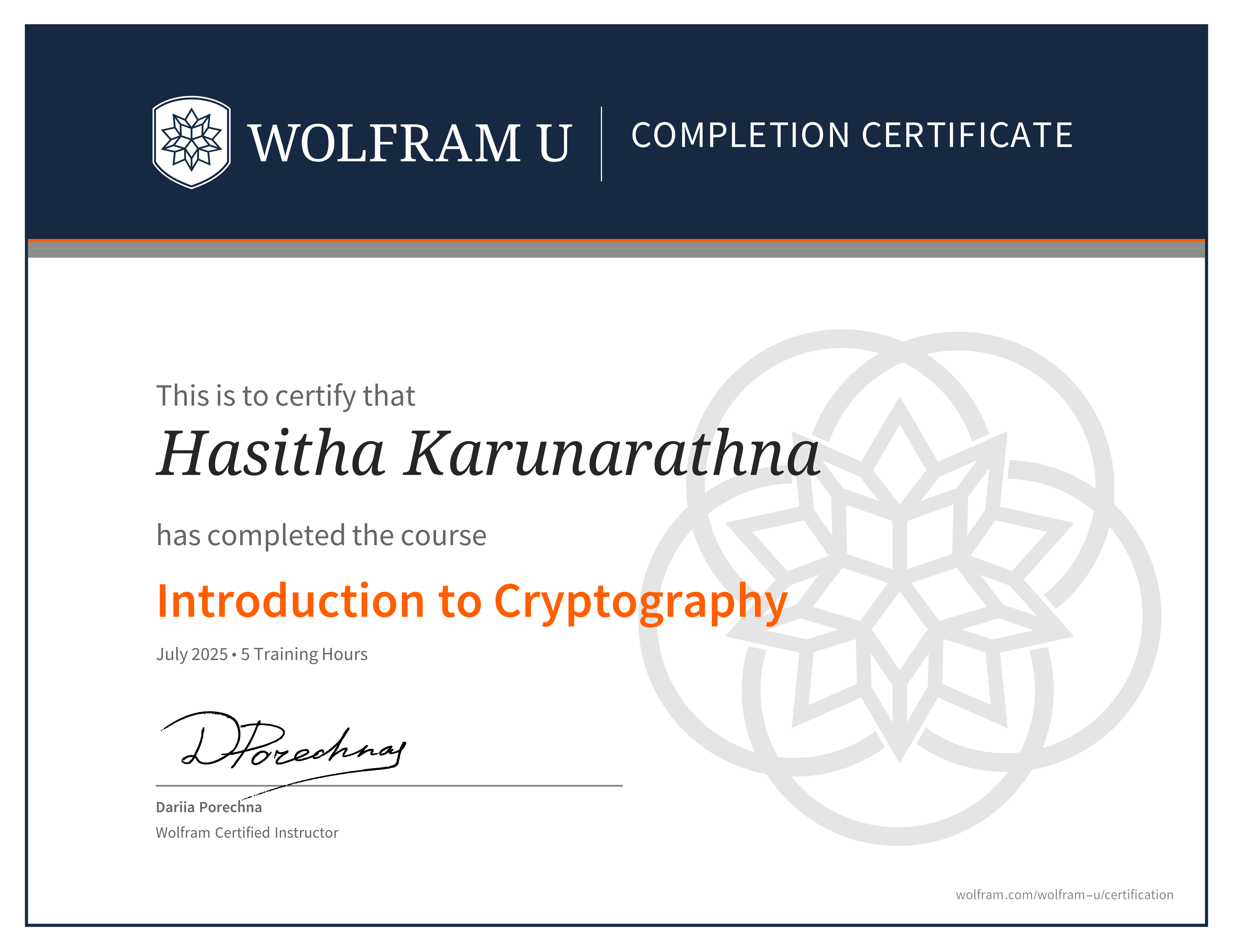 certificate image