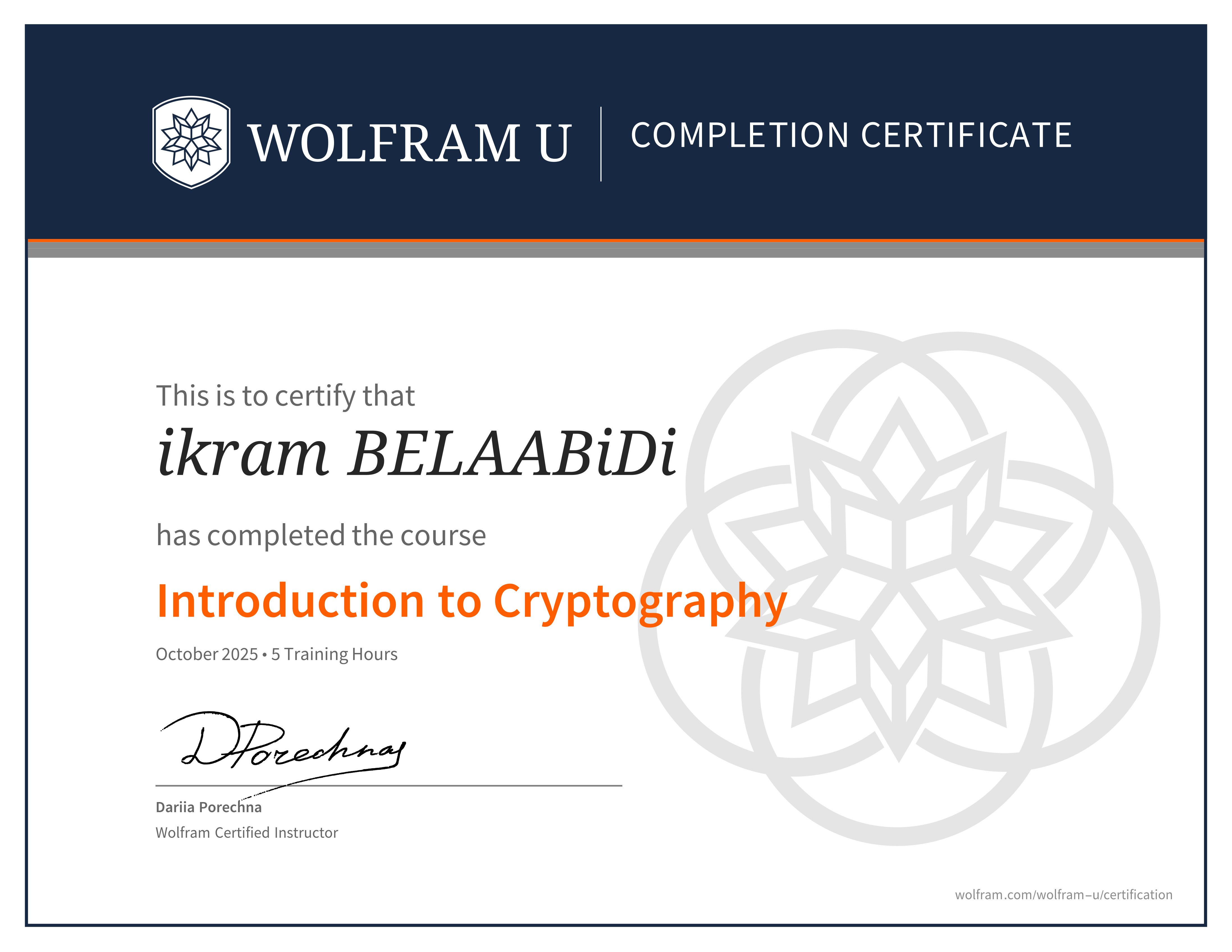 certificate image
