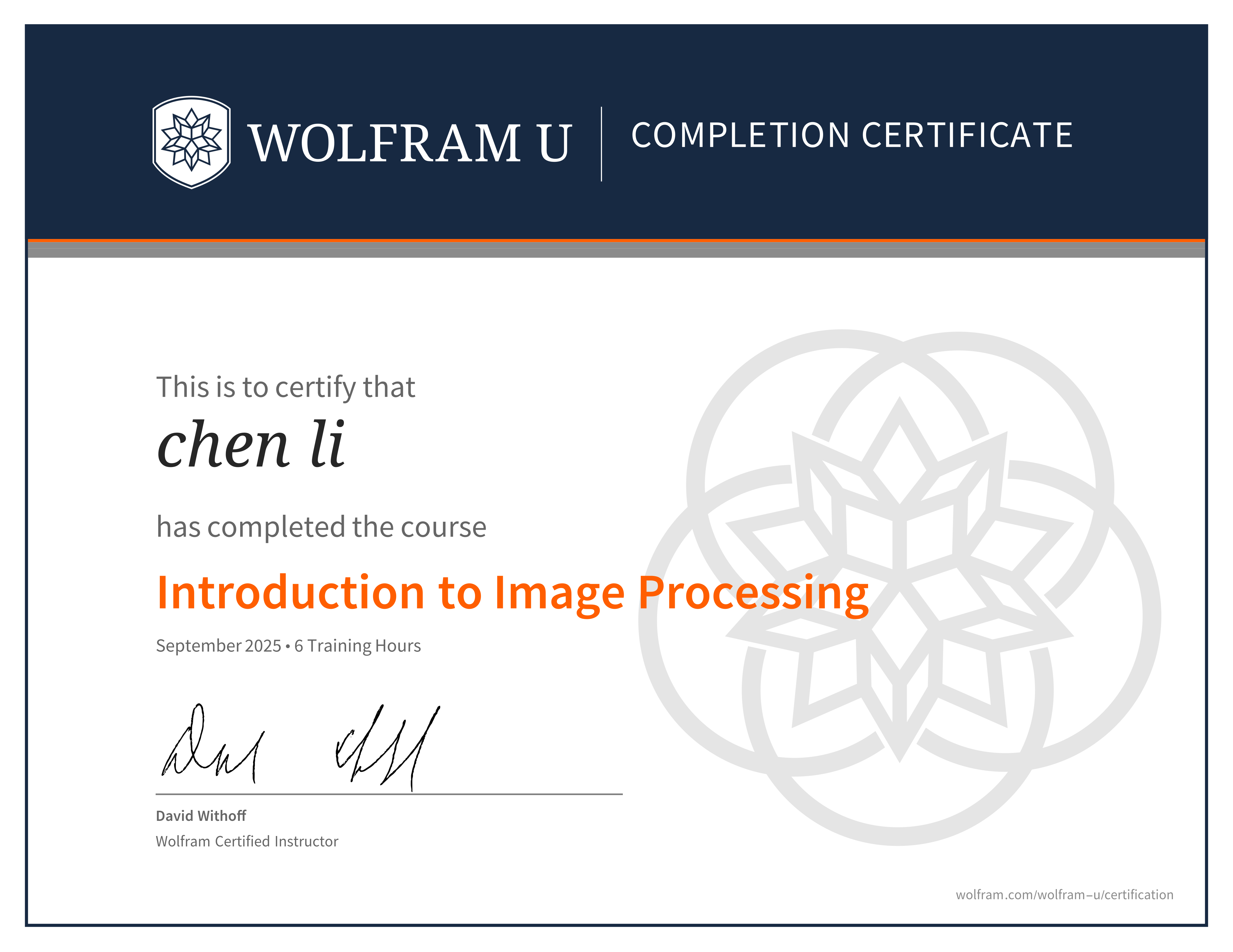 certificate image