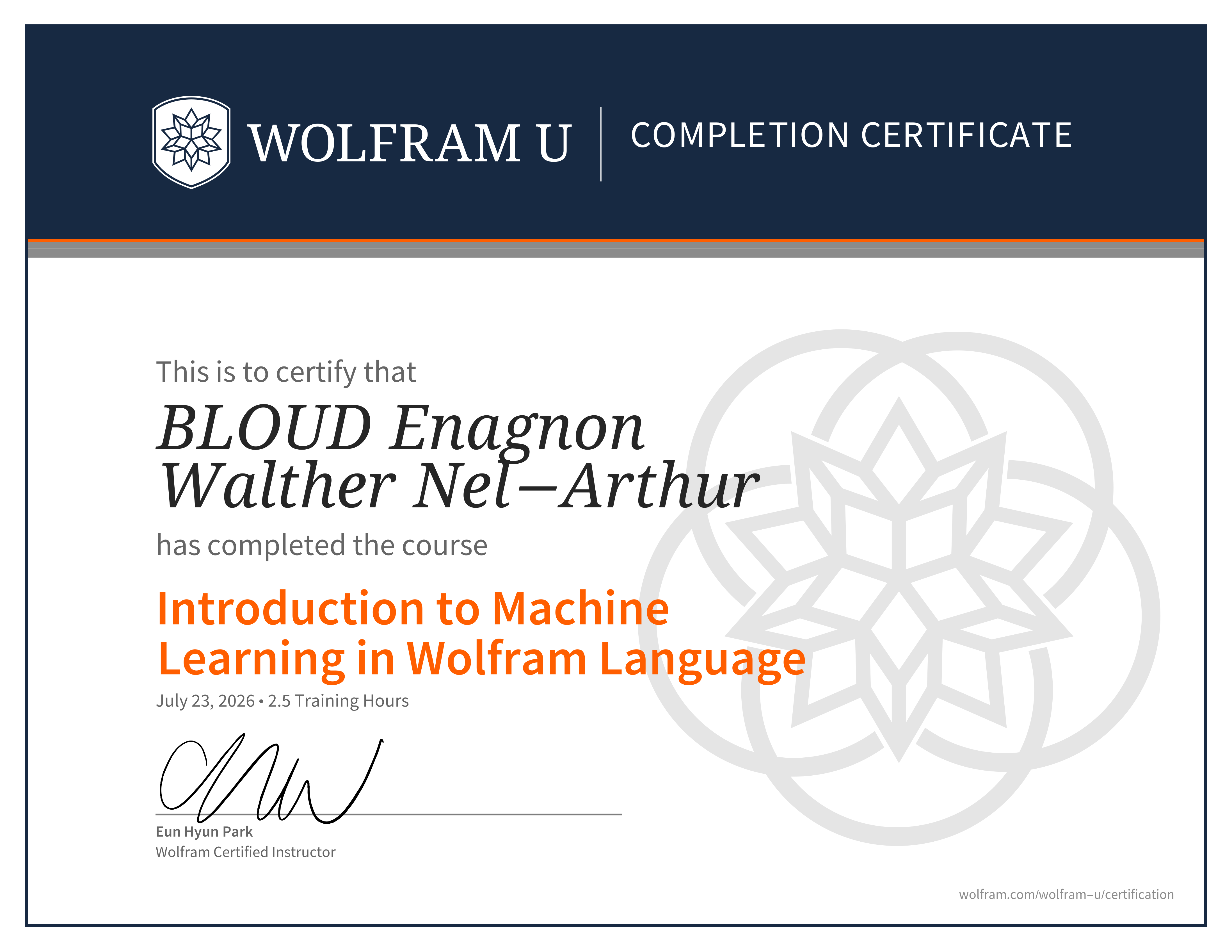 certificate image