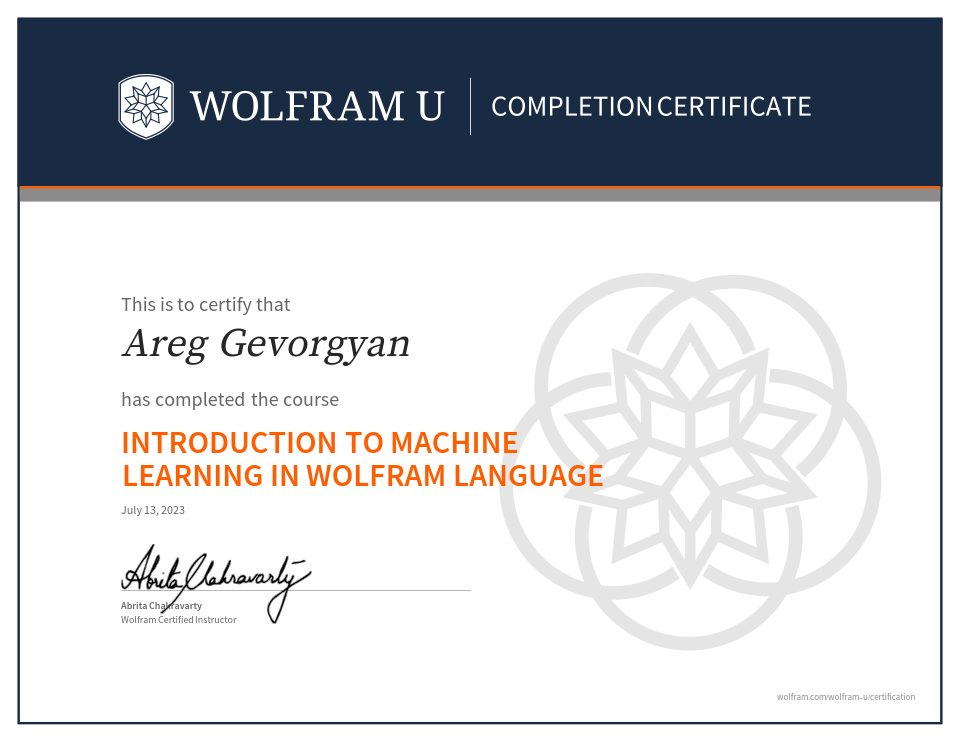 certificate image