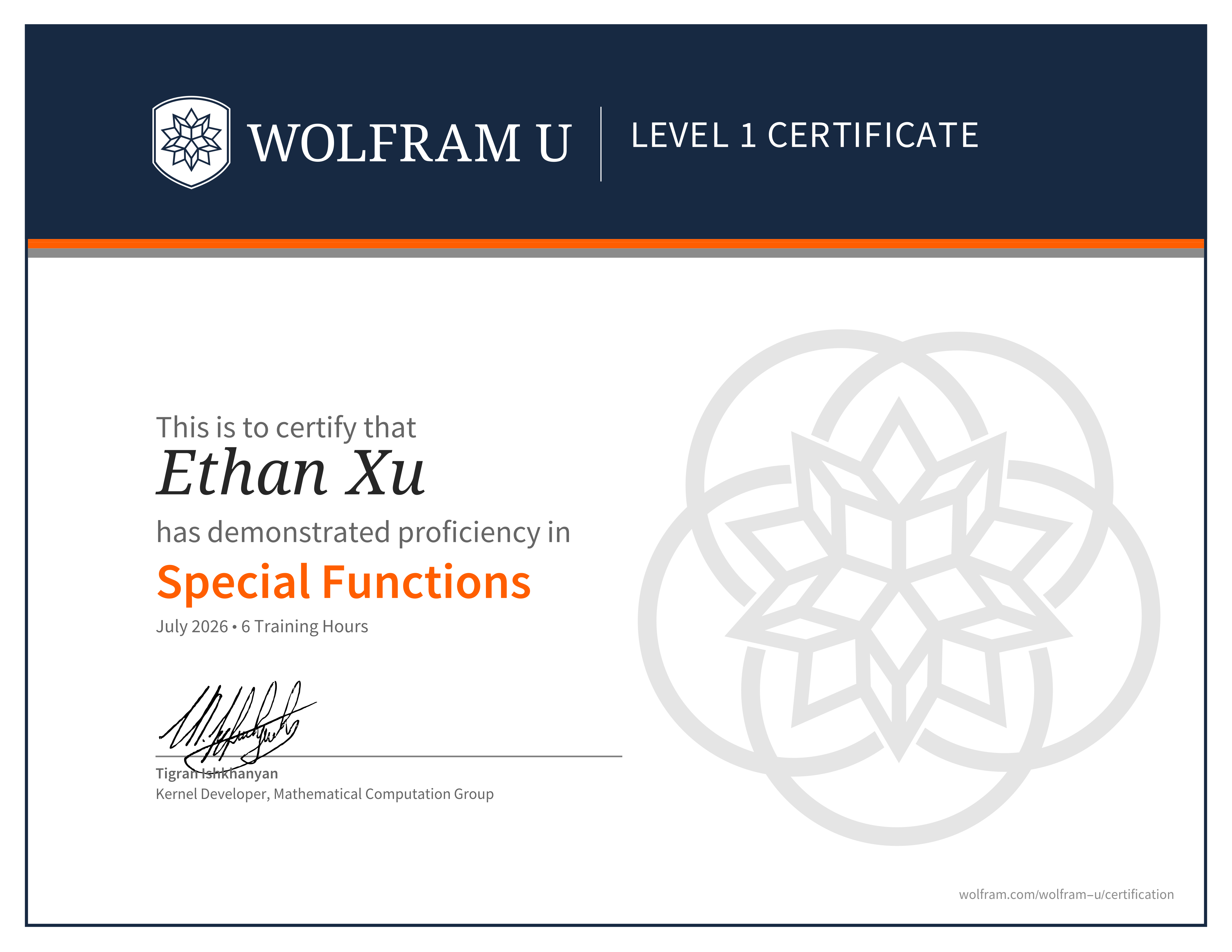 certificate image