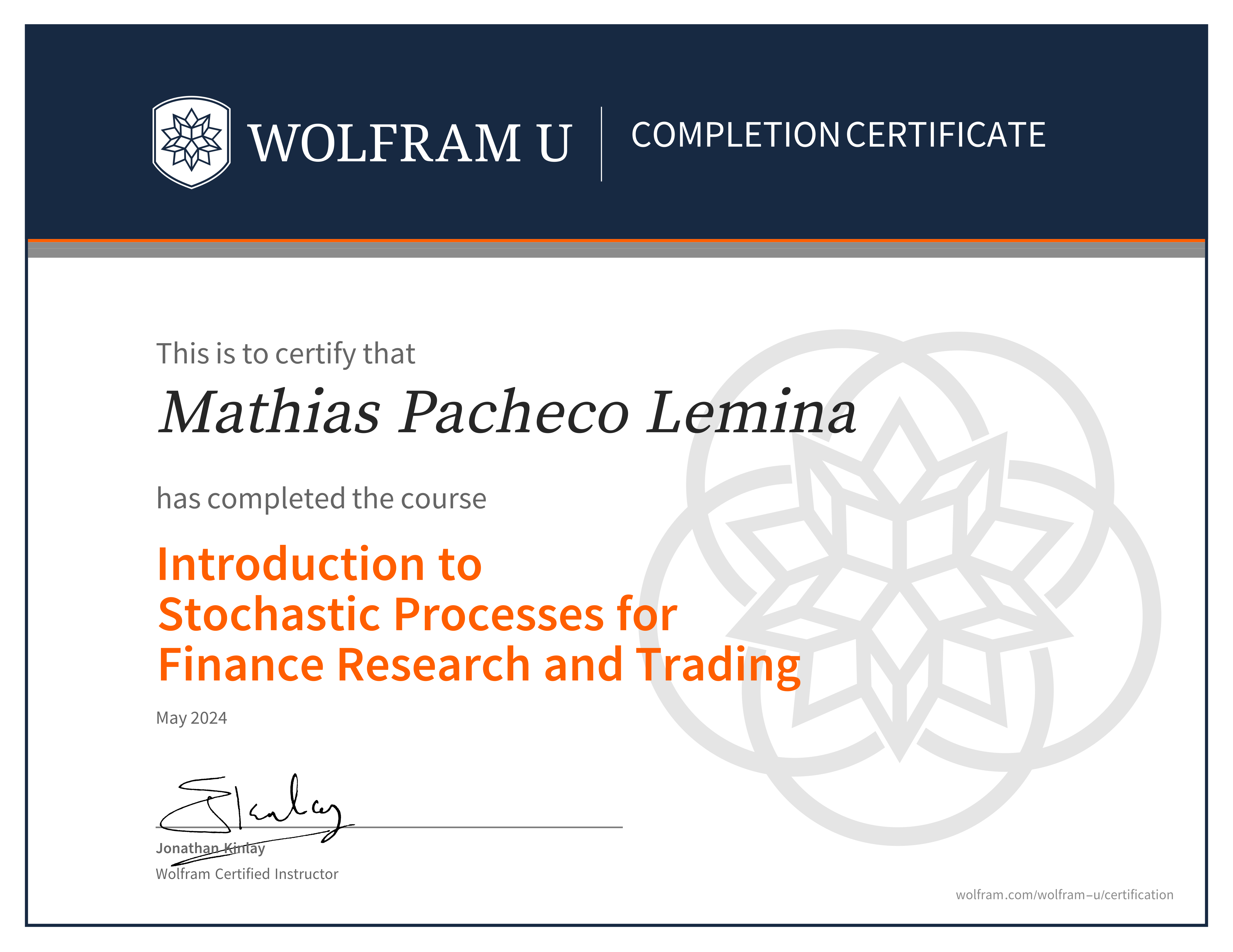 certificate image