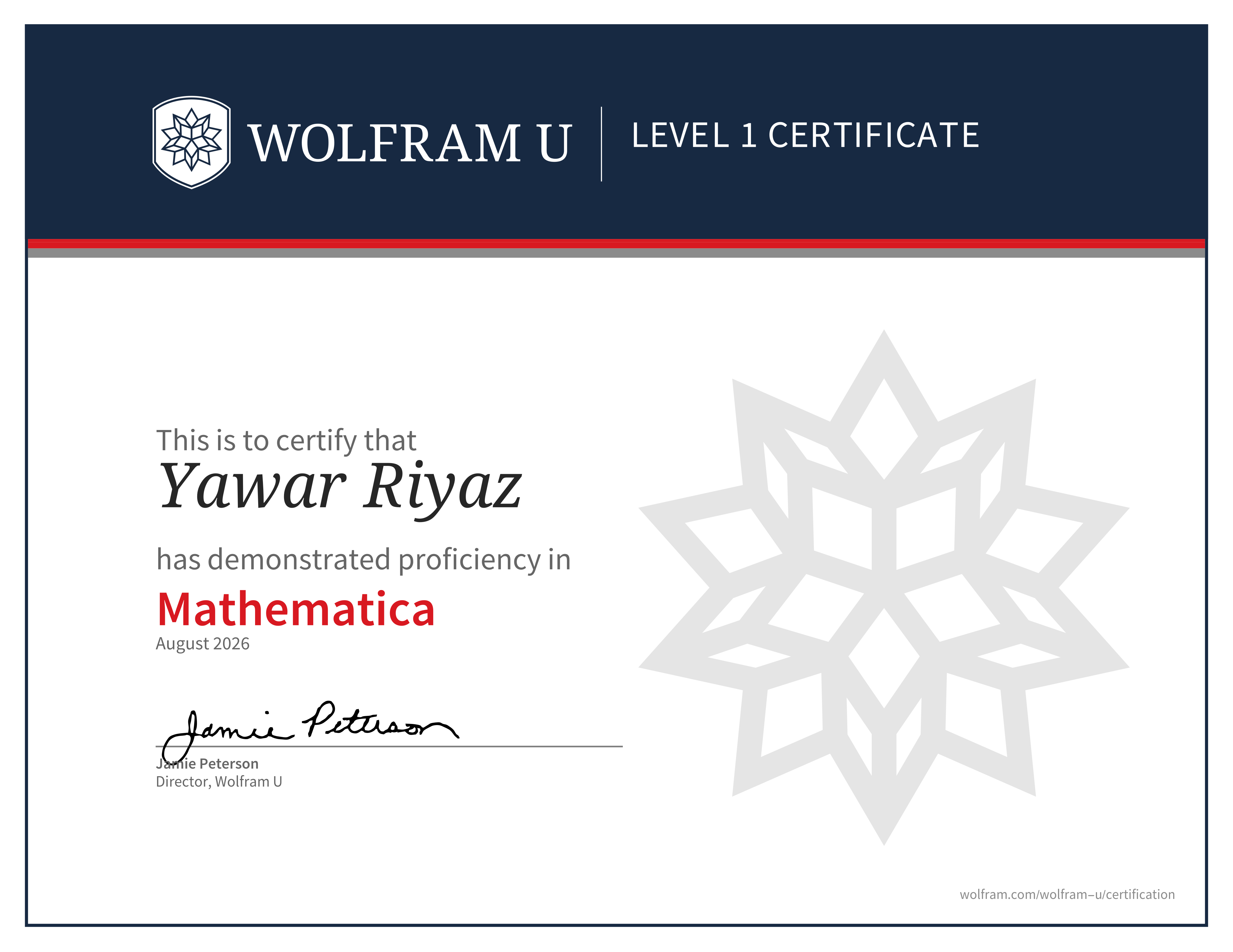 certificate image