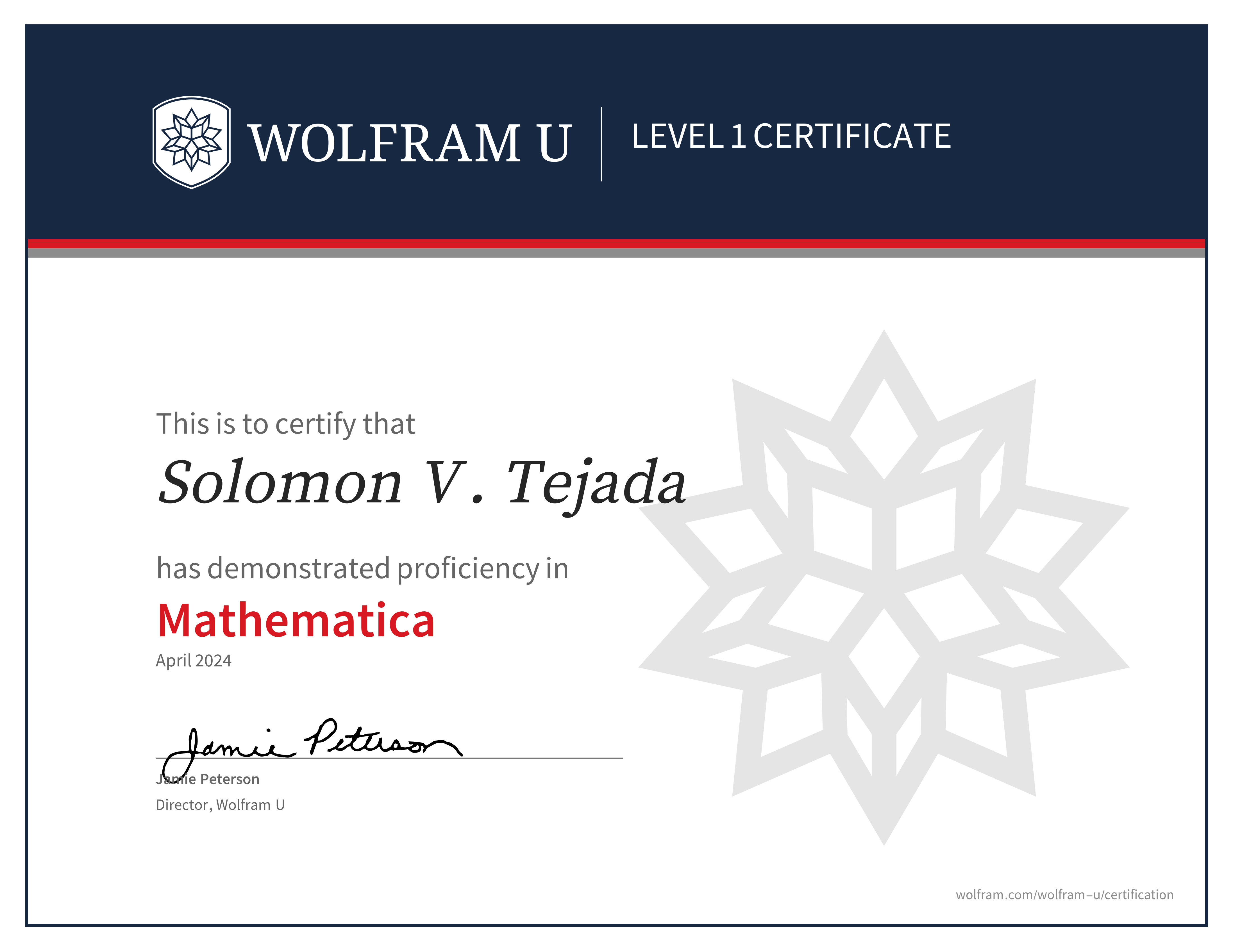 certificate image