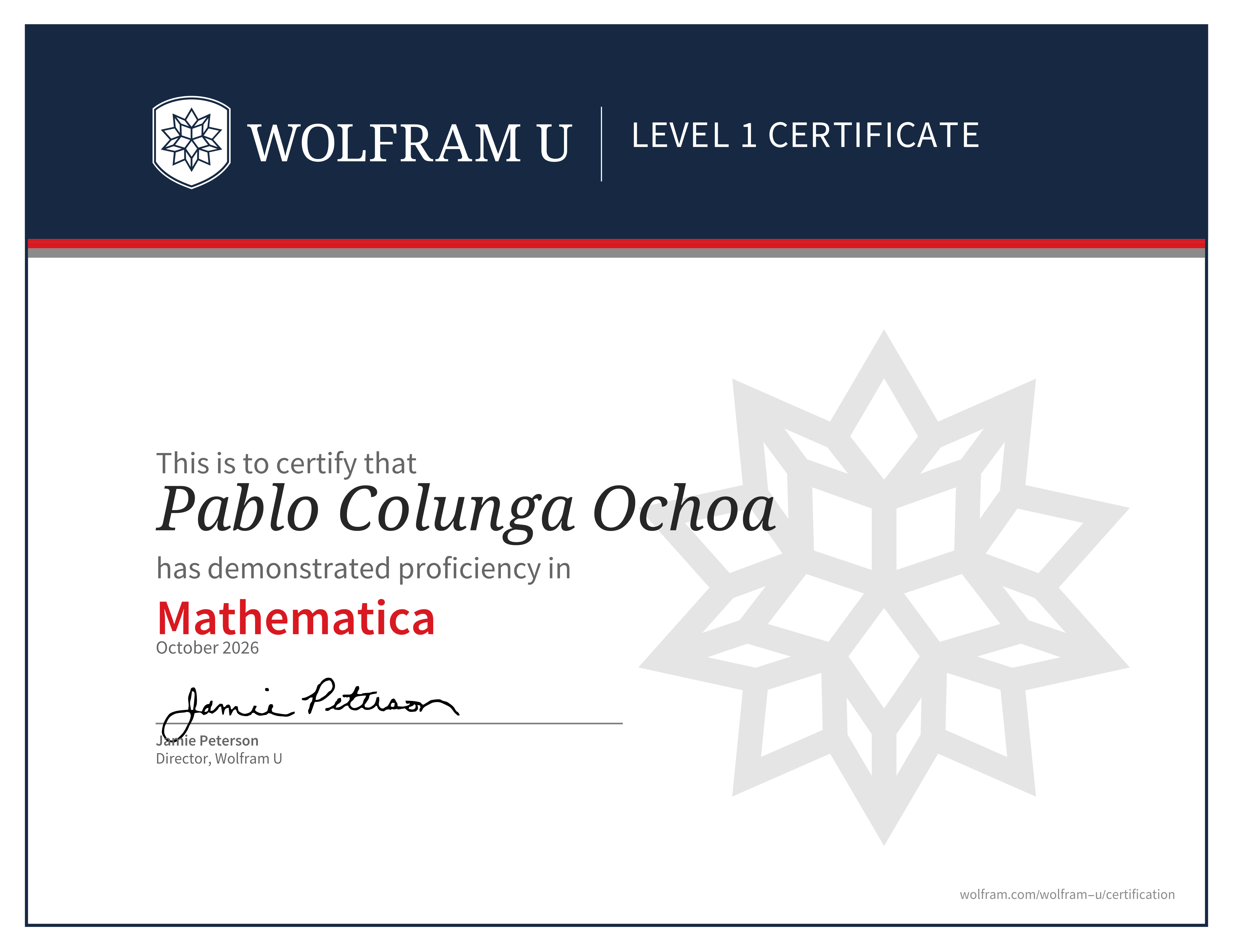 certificate image