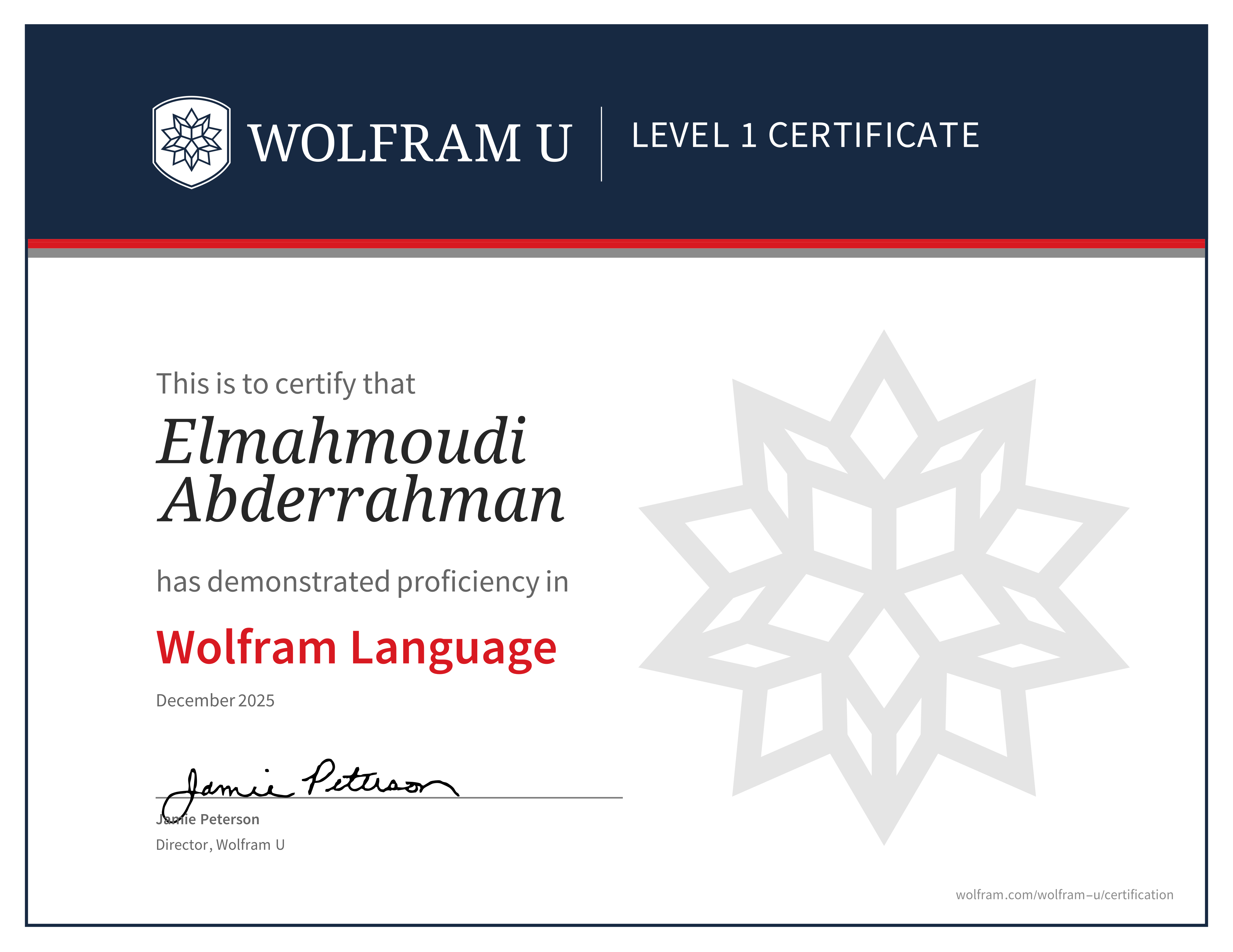 certificate image