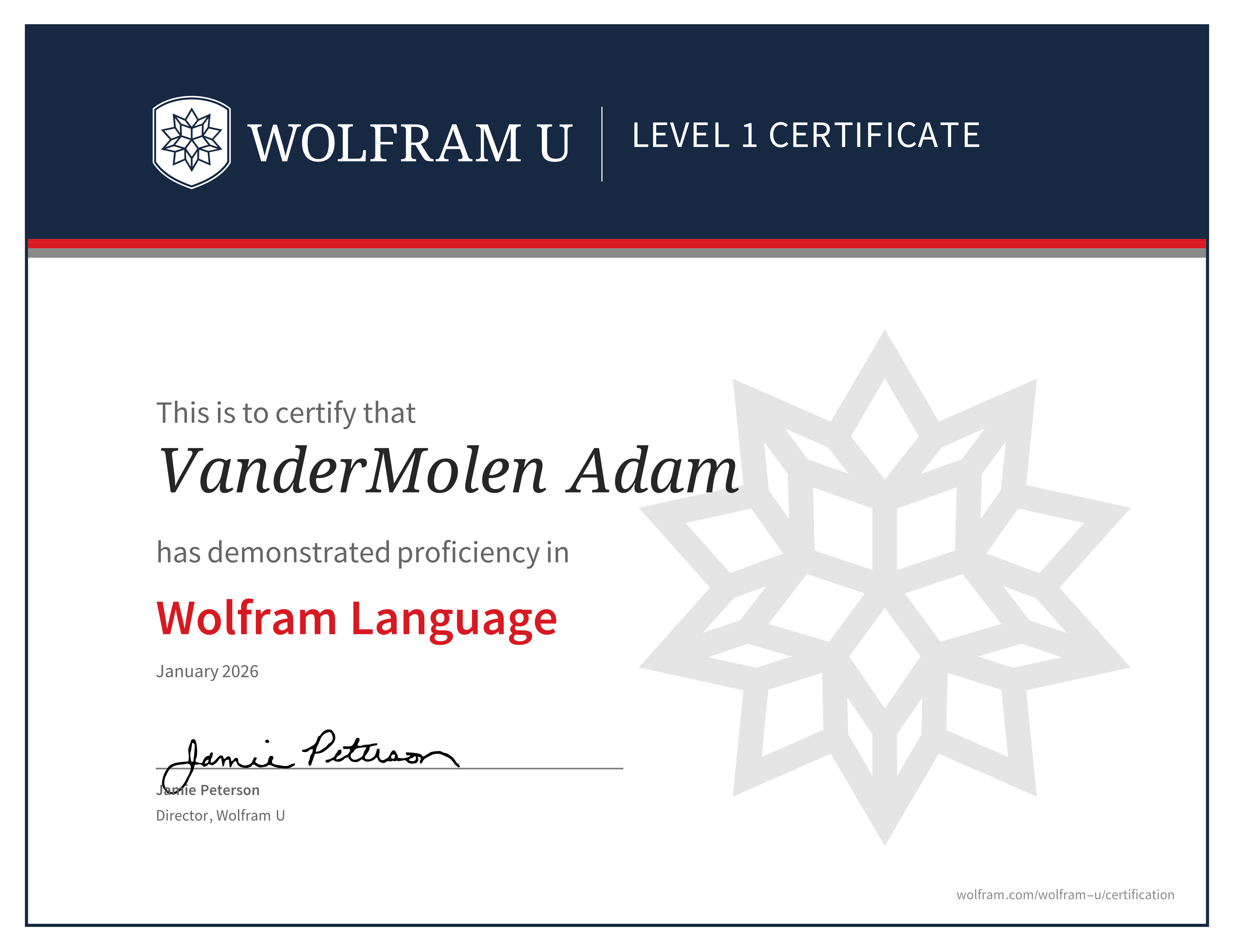 certificate image