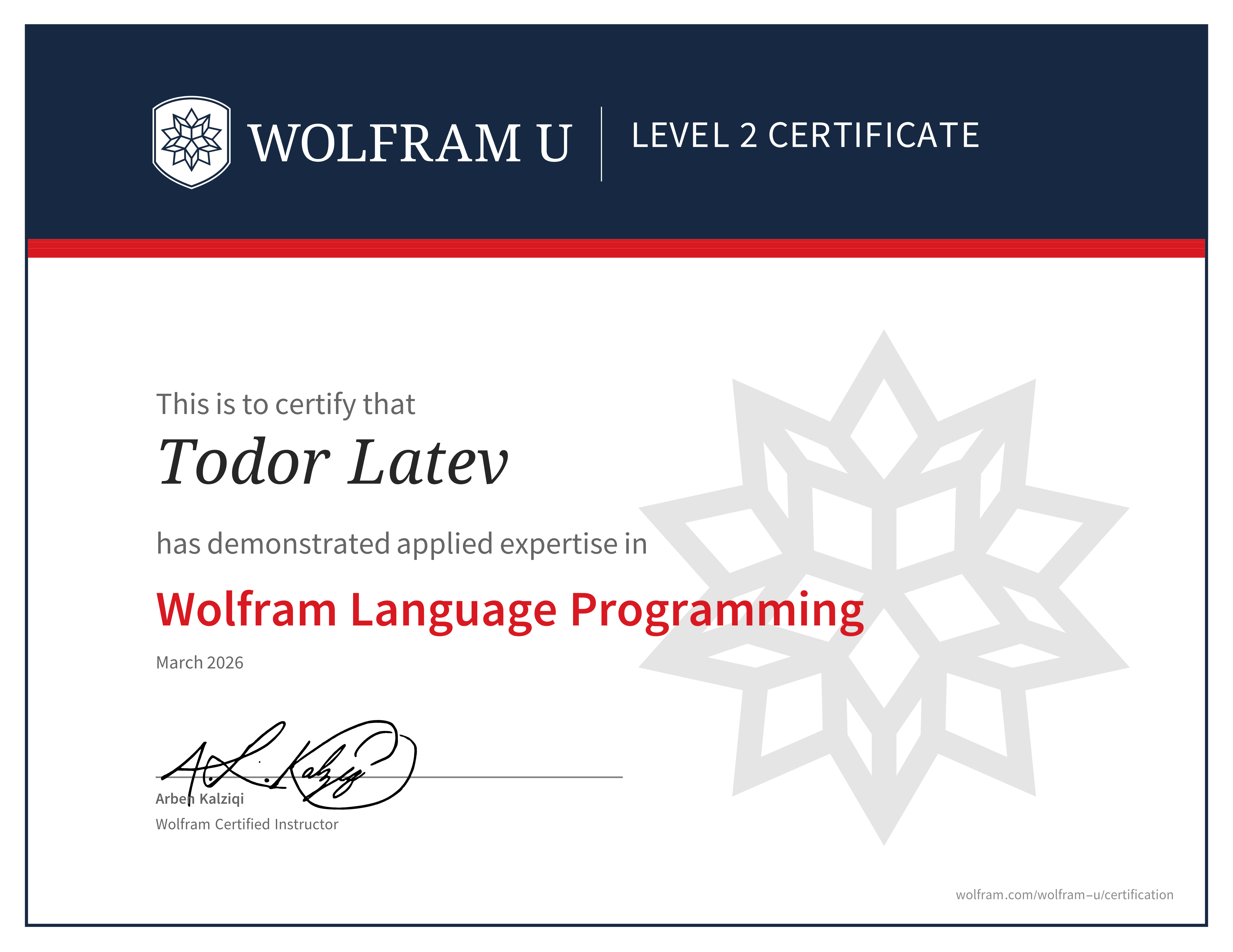 certificate image