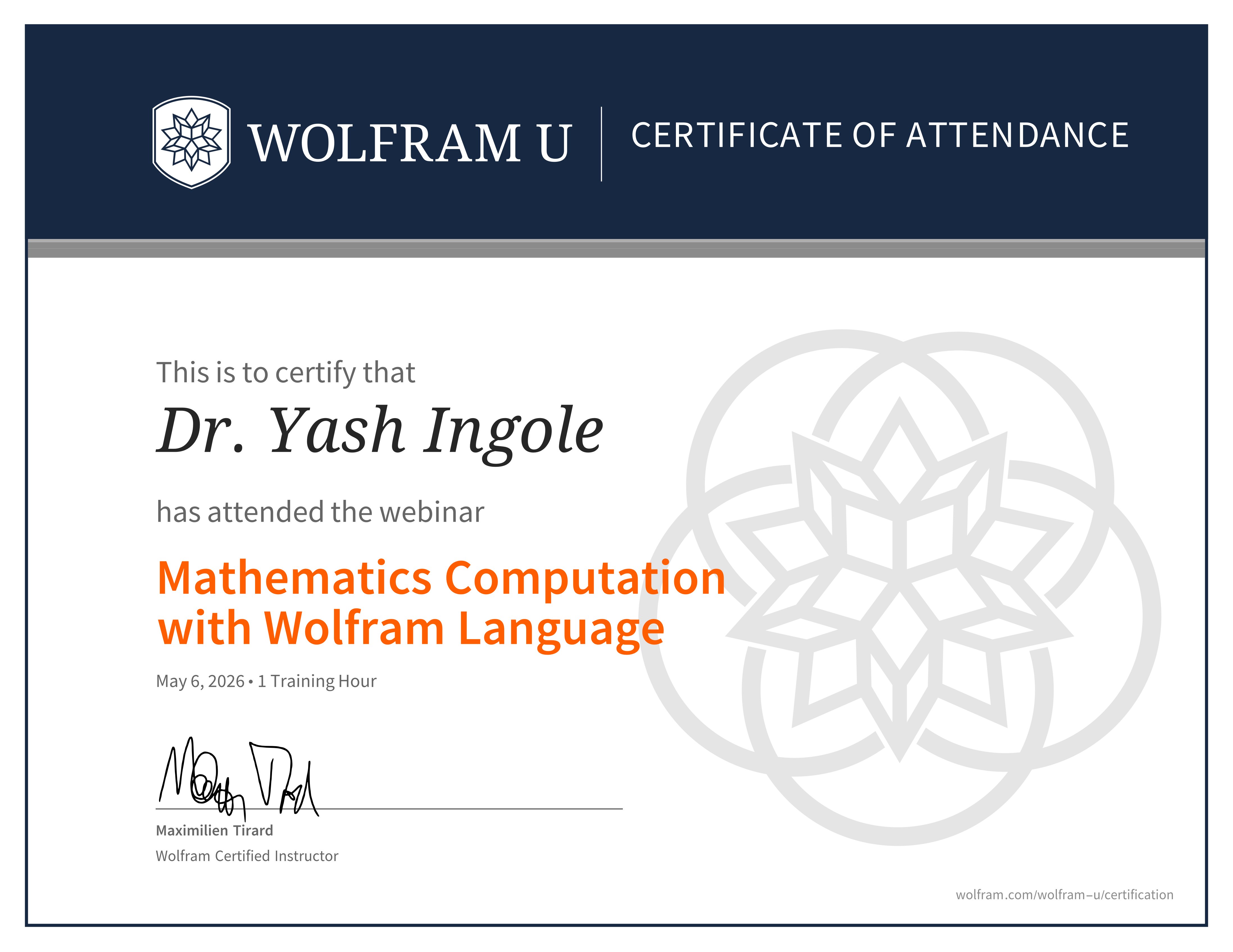 certificate image