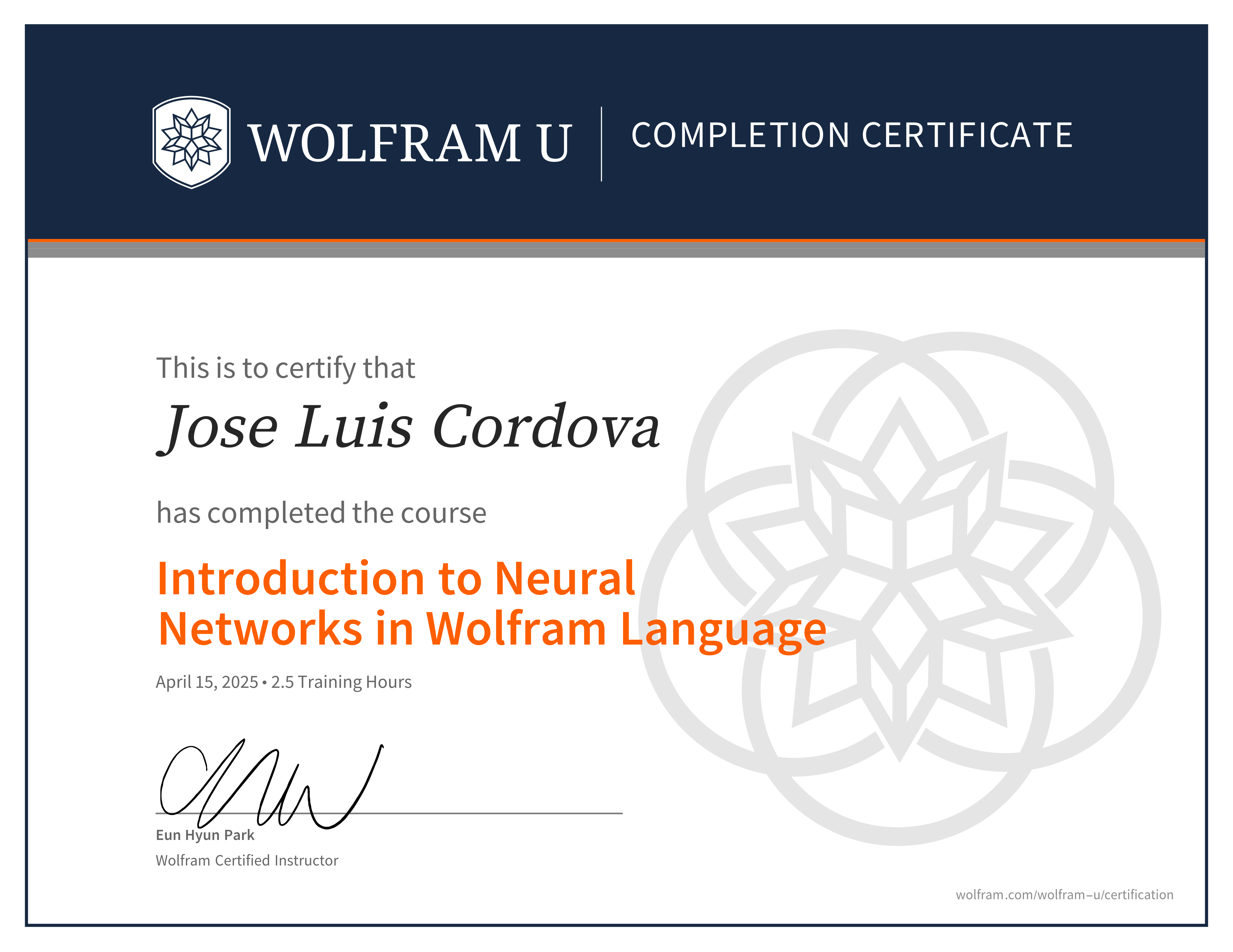 certificate image