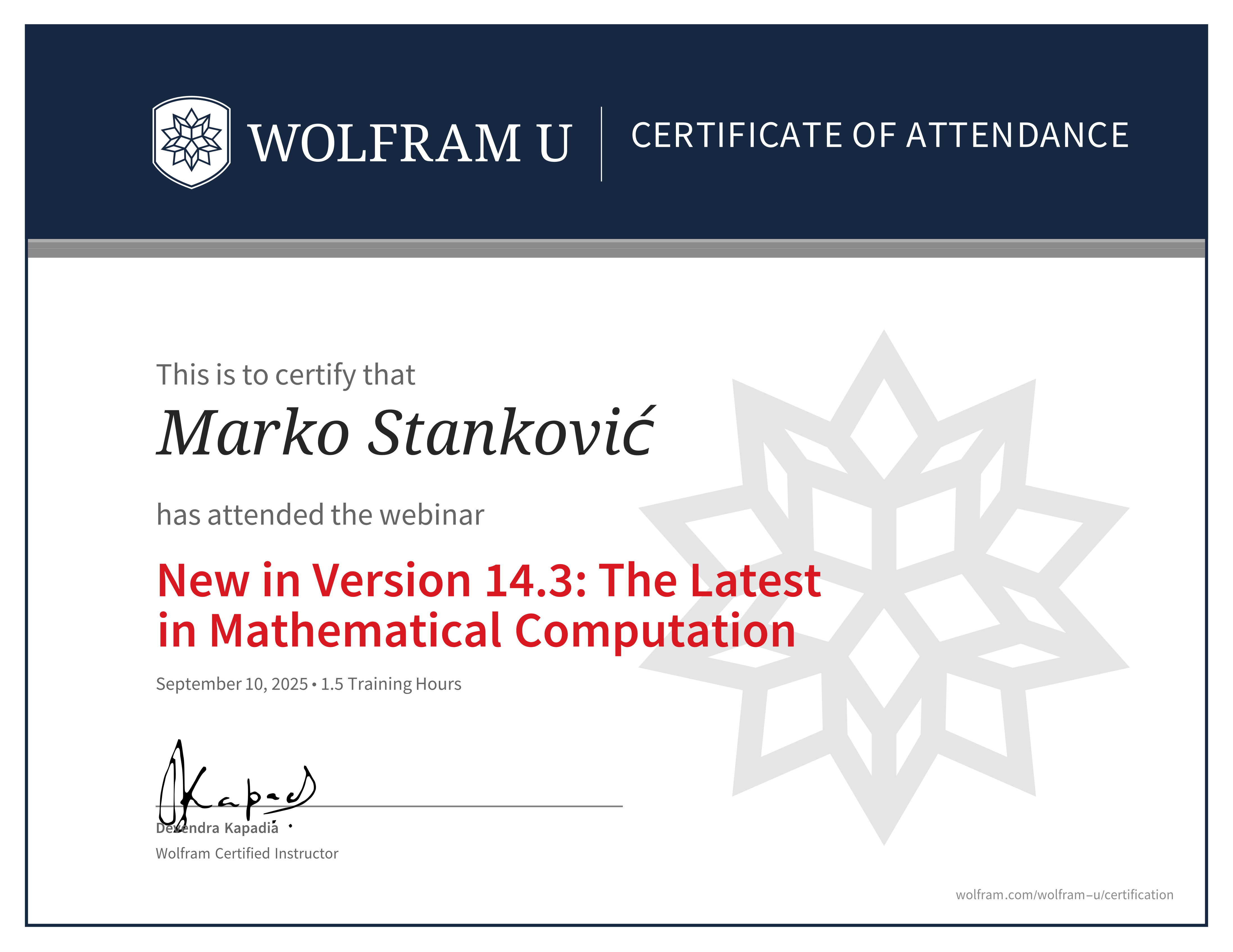 certificate image