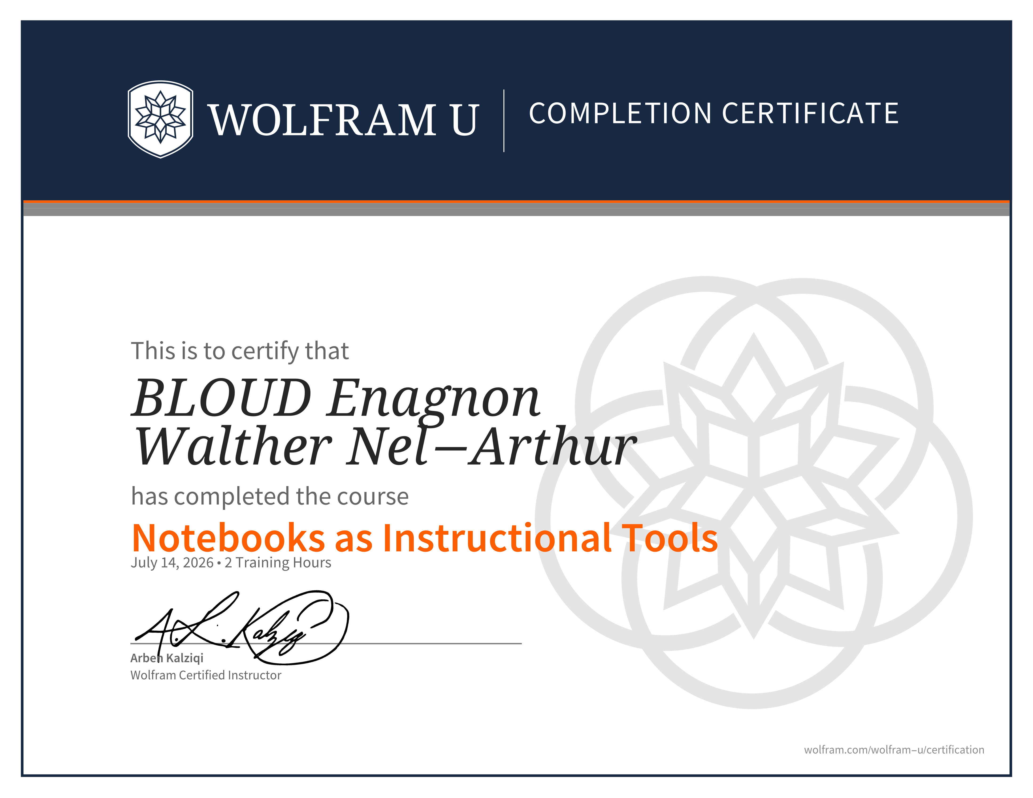 certificate image