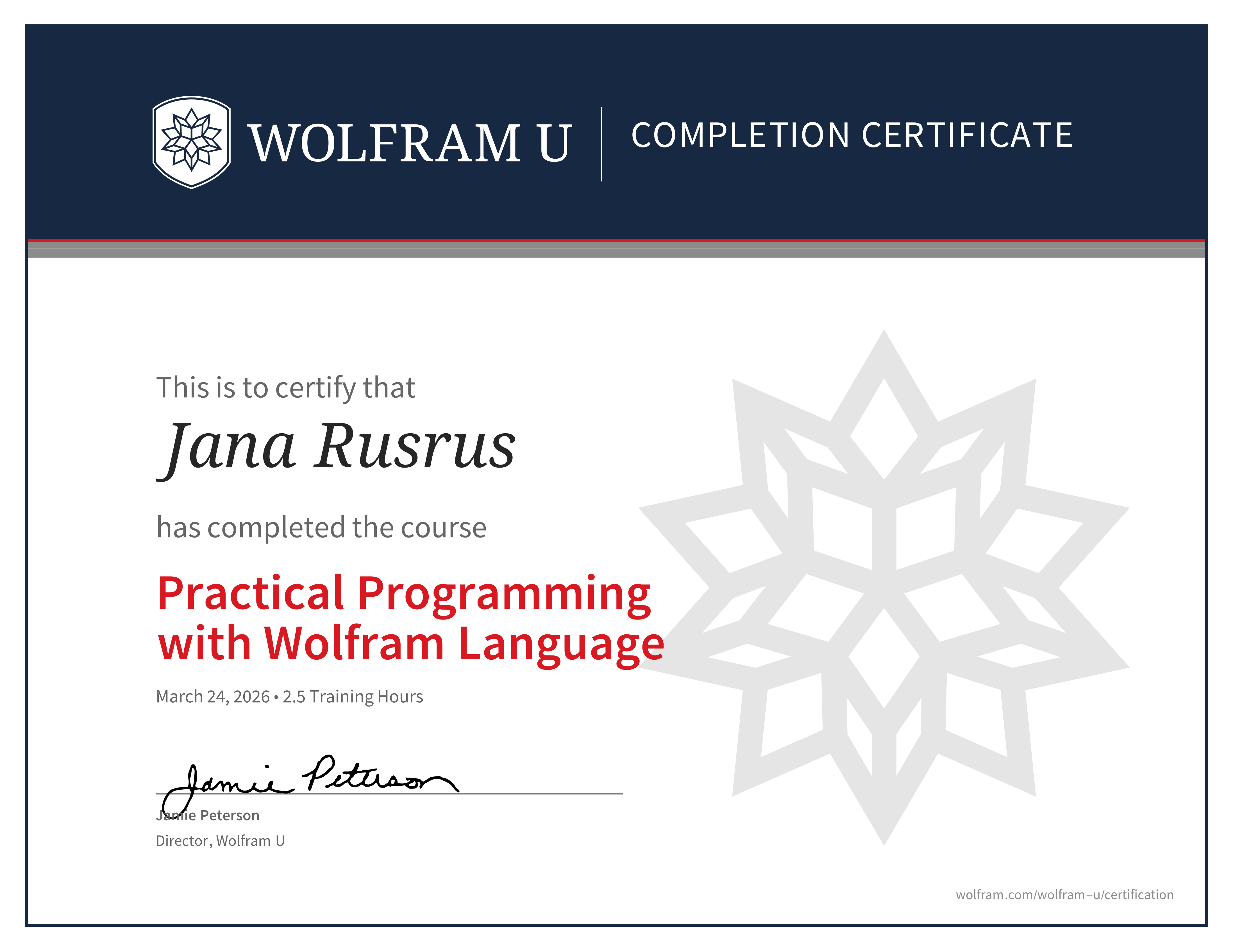 certificate image