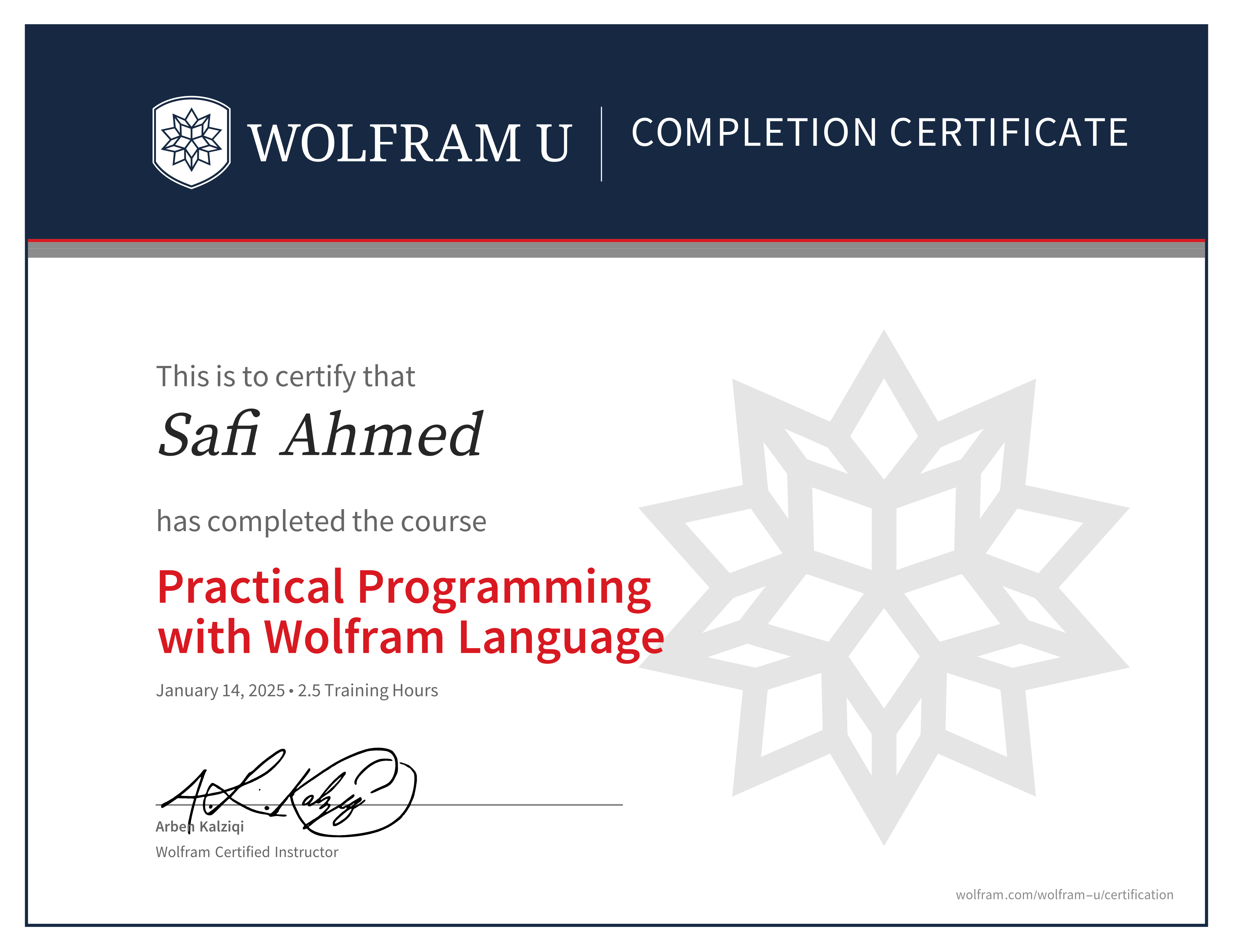 certificate image