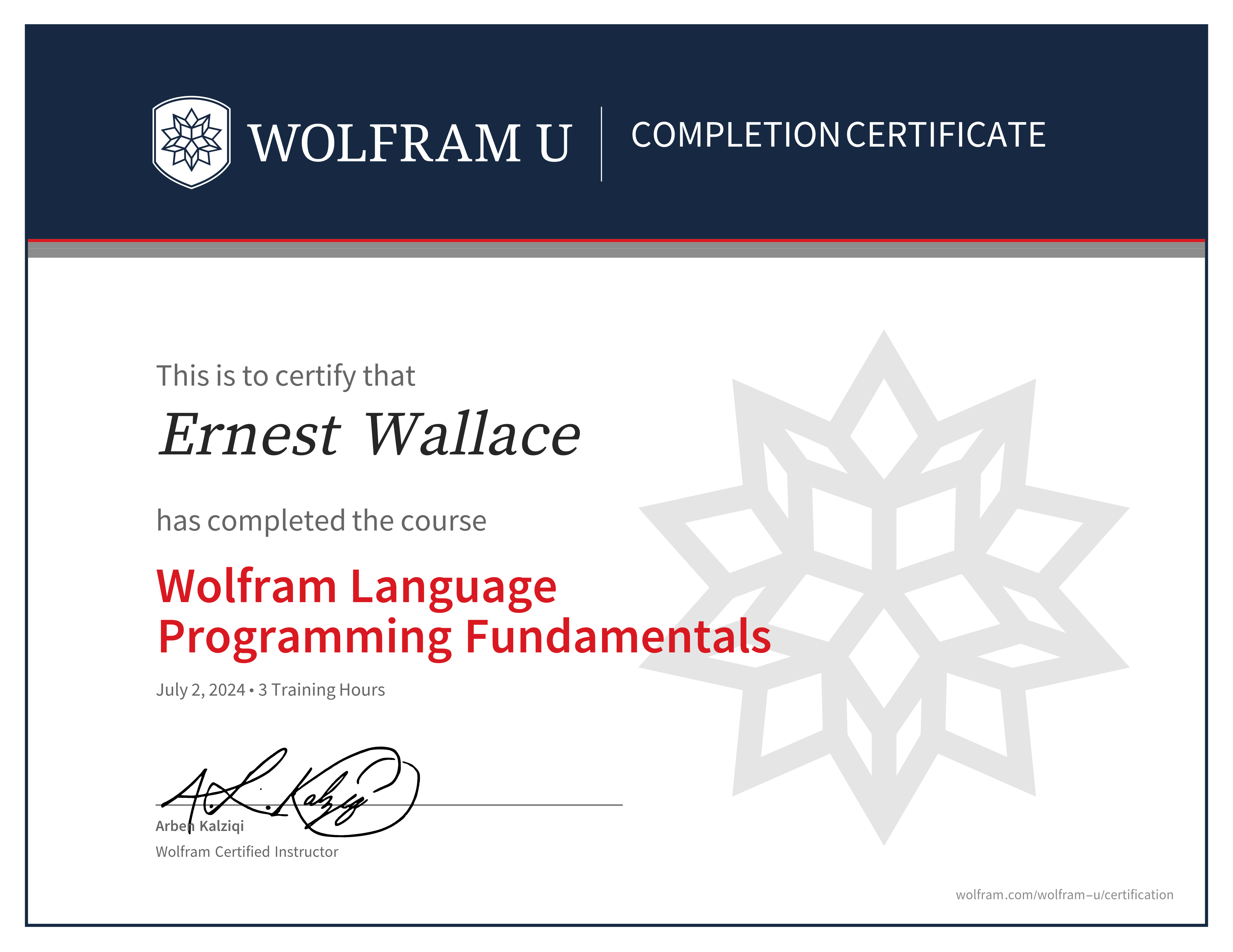 certificate image