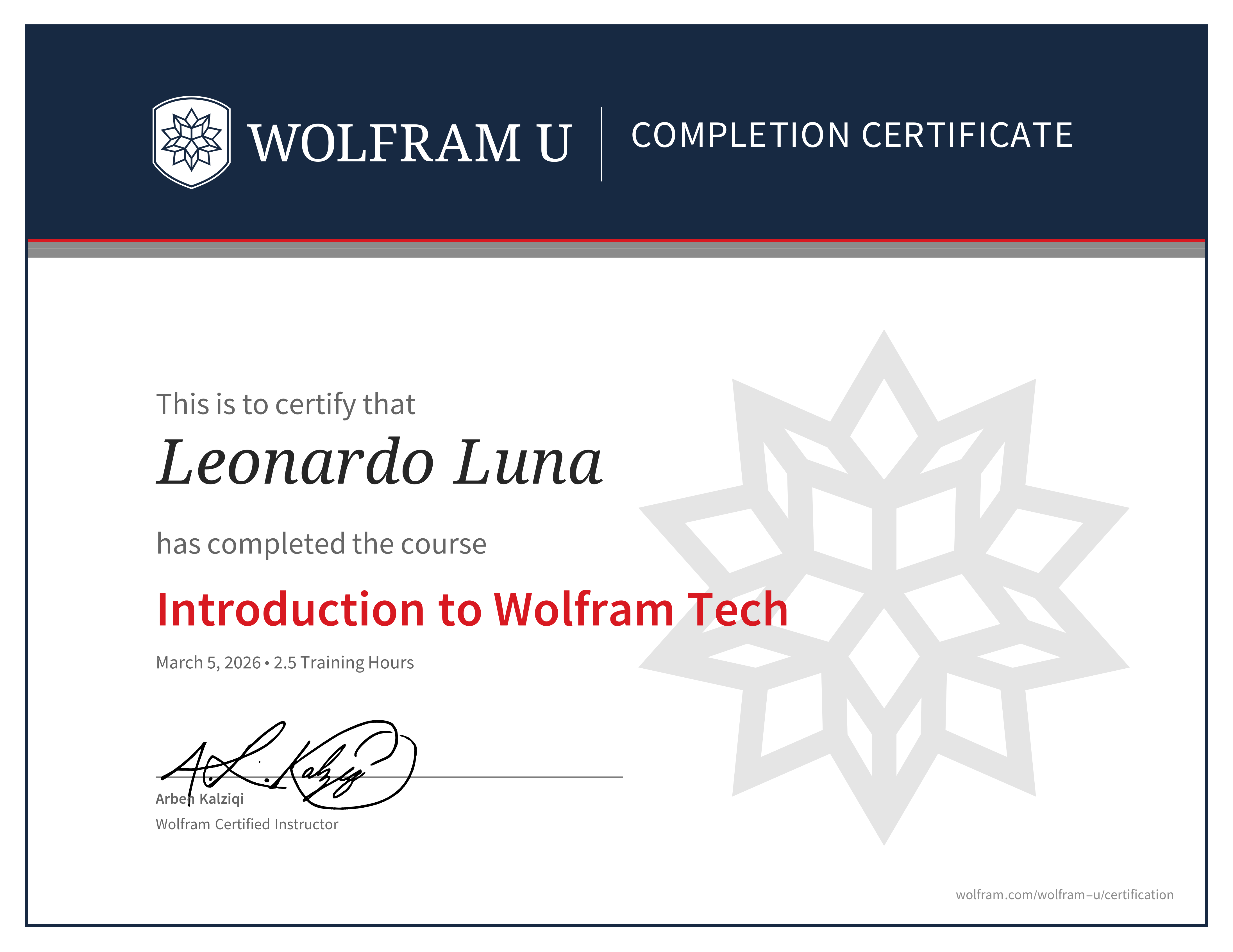 certificate image