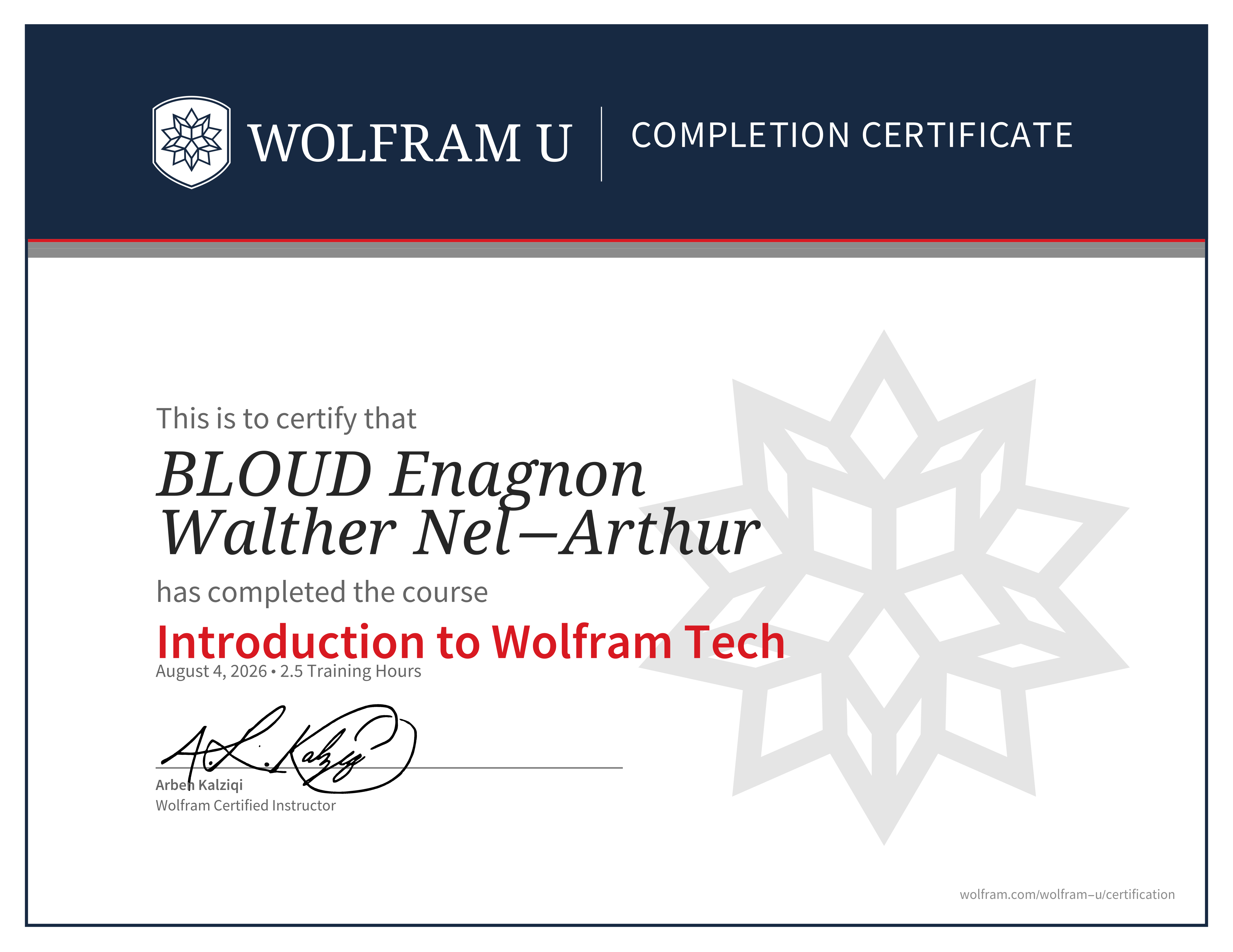 certificate image