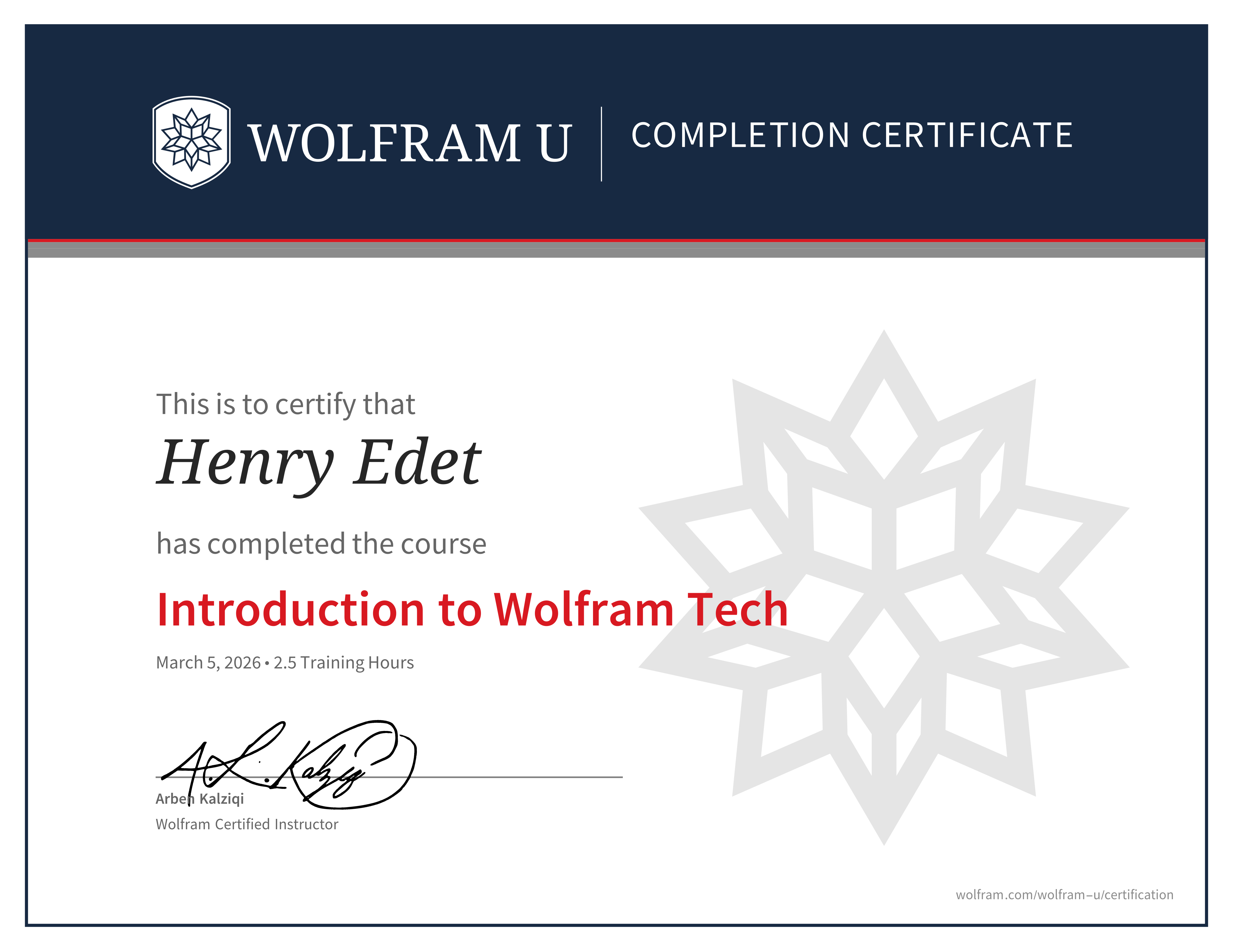 certificate image