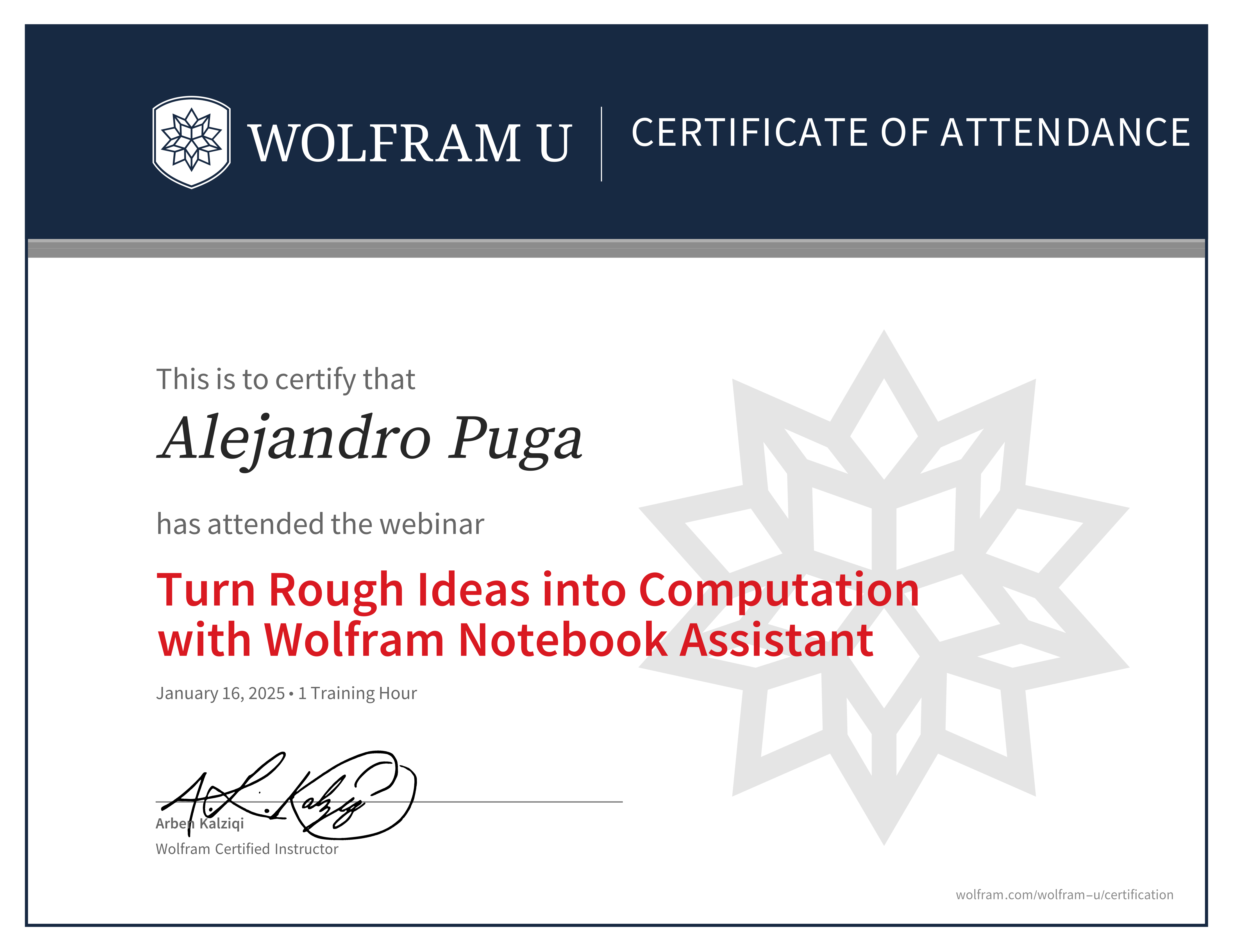 certificate image