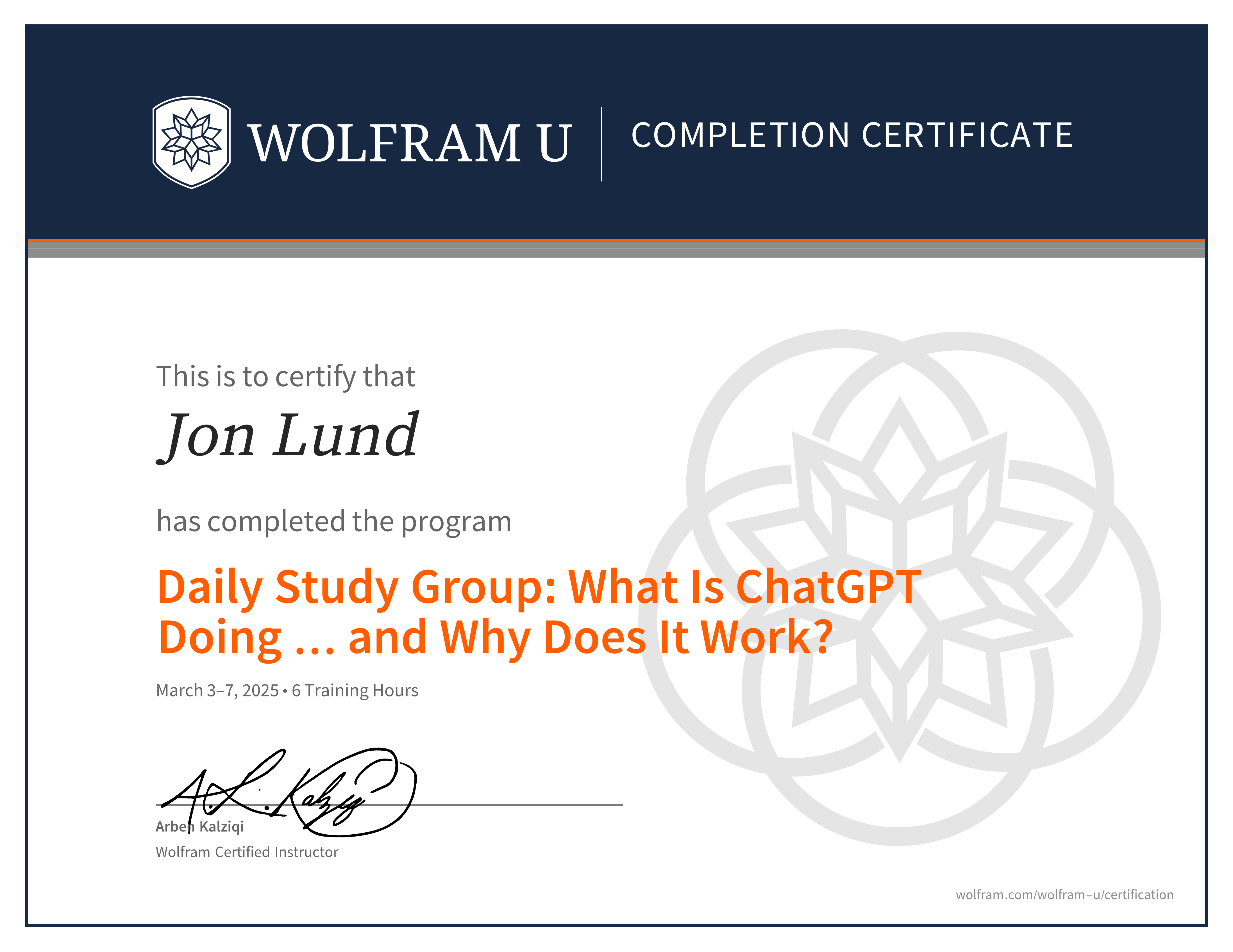 certificate image