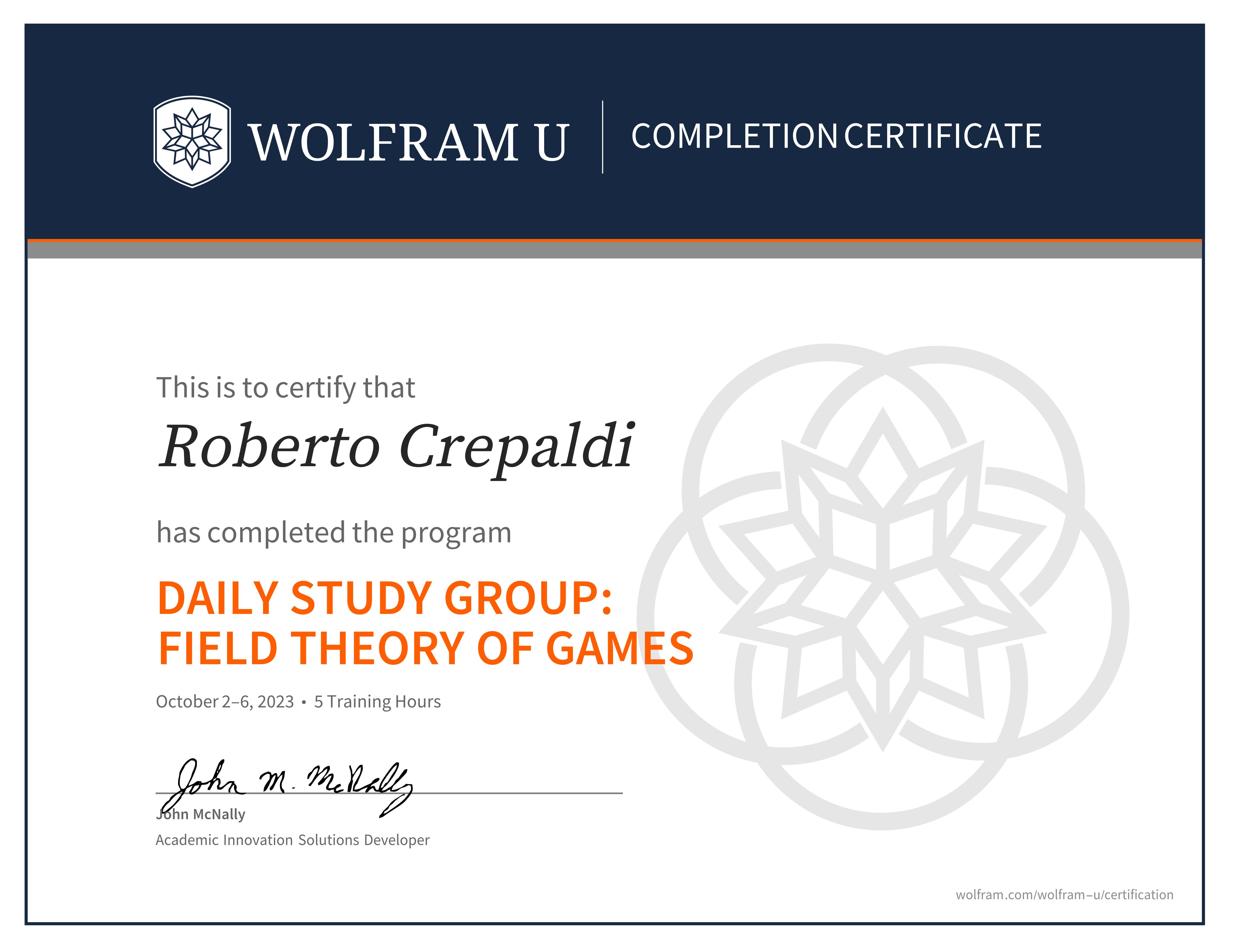 certificate image