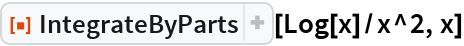 IntegrateByParts | Wolfram Function Repository