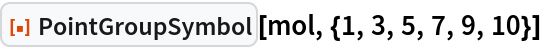 PointGroupSymbol | Wolfram Function Repository
