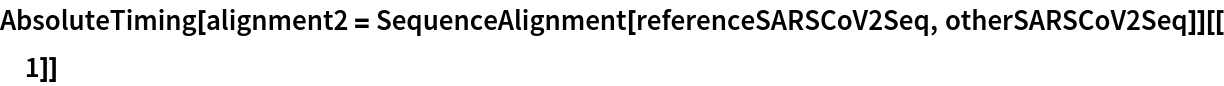 AlignNearlyIdenticalSequences | Wolfram Function Repository