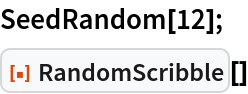 SeedRandom[12];
ResourceFunction["RandomScribble"][]