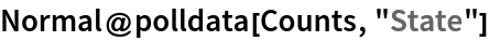 Normal@polldata[Counts, "State"]
