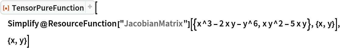 TensorPureFunction | Wolfram Function Repository