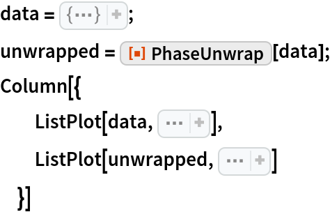 PhaseUnwrap | Wolfram Function Repository