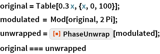 PhaseUnwrap | Wolfram Function Repository