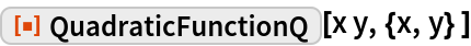 QuadraticFunctionQ | Wolfram Function Repository