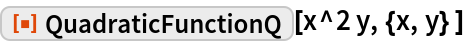 QuadraticFunctionQ | Wolfram Function Repository