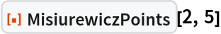 ResourceFunction["MisiurewiczPoints"][2, 5]