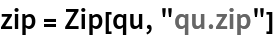 zip = Zip[qu, "qu.zip"]