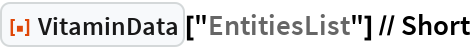 VitaminData | Wolfram Function Repository