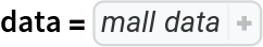 data = Dataset[<|"Men's" -> <|"The Mills at Jersey Gardens" -> 80, "Rockaway Townsquare" -> 36, "Menlo Park Mall" -> 38, "Newport Centre" -> 31, "Quaker Bridge Mall" -> 29, "Livingston Mall" -> 28|>, "Women's" -> <|"The Mills at Jersey Gardens" -> 90, "Rockaway Townsquare" -> 44, "Menlo Park Mall" -> 50, "Newport Centre" -> 34, "Quaker Bridge Mall" -> 41, "Livingston Mall" -> 35|>, "Shoes" -> <|"The Mills at Jersey Gardens" -> 85, "Rockaway Townsquare" -> 44, "Menlo Park Mall" -> 52, "Newport Centre" -> 35, "Quaker Bridge Mall" -> 41, "Livingston Mall" -> 36|>, "Entertainment" -> <|"The Mills at Jersey Gardens" -> 1, "Rockaway Townsquare" -> 3, "Menlo Park Mall" -> 4, "Newport Centre" -> 2, "Quaker Bridge Mall" -> 4, "Livingston Mall" -> 2|>, "Food" -> <|"The Mills at Jersey Gardens" -> 22, "Rockaway Townsquare" -> 23, "Menlo Park Mall" -> 35, "Newport Centre" -> 32, "Quaker Bridge Mall" -> 20, "Livingston Mall" -> 12|>|>, 
TypeSystem`Assoc[
TypeSystem`Atom[String], 
TypeSystem`Struct[{"The Mills at Jersey Gardens", "Rockaway Townsquare", "Menlo Park Mall", "Newport Centre", "Quaker Bridge Mall", "Livingston Mall"}, {
TypeSystem`Atom[Integer], 
TypeSystem`Atom[Integer], 
TypeSystem`Atom[Integer], 
TypeSystem`Atom[Integer], 
TypeSystem`Atom[Integer], 
TypeSystem`Atom[Integer]}], 5], <|"ID" -> 85792143290300|>]